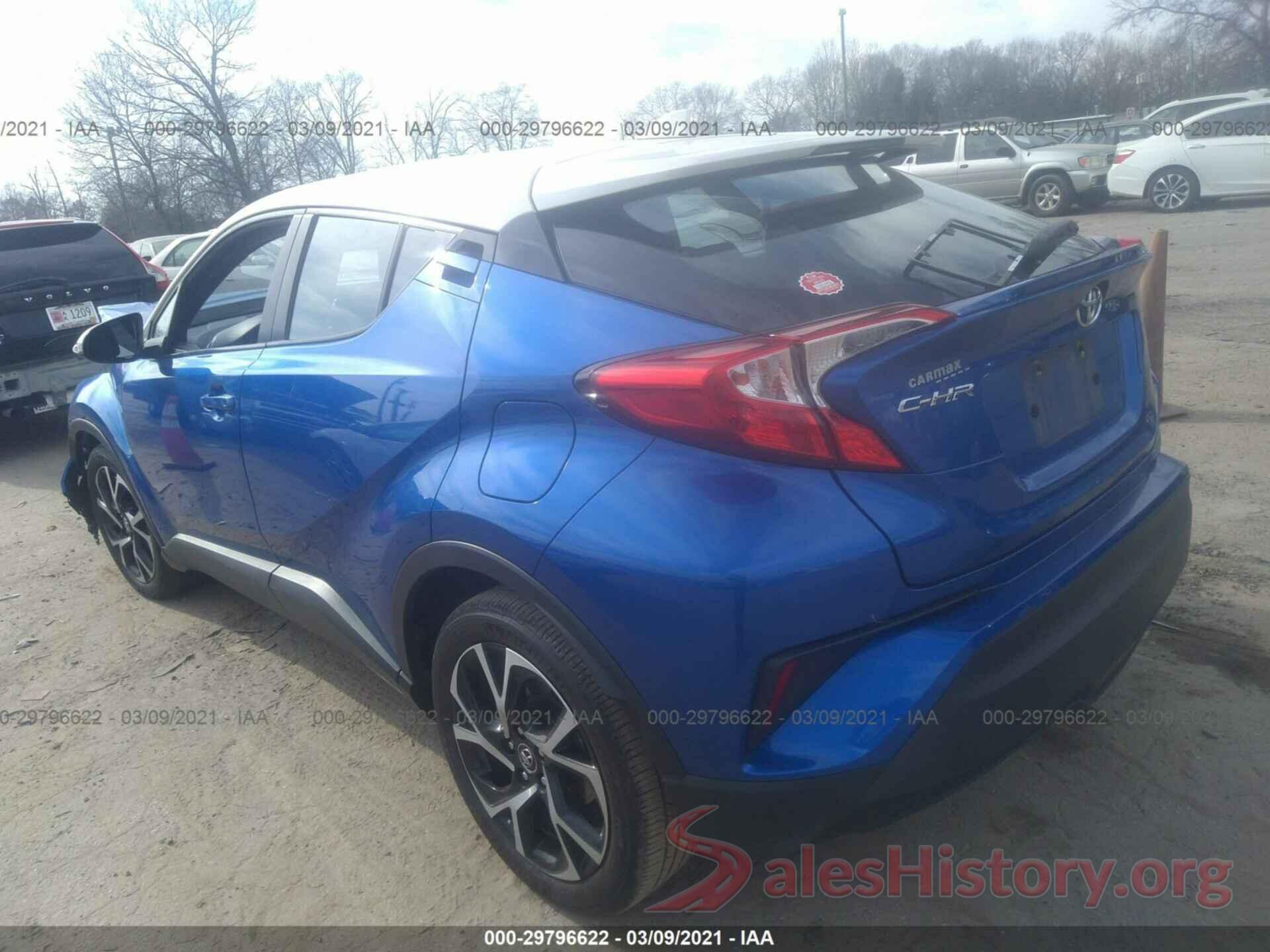 NMTKHMBX8JR022067 2018 TOYOTA C-HR