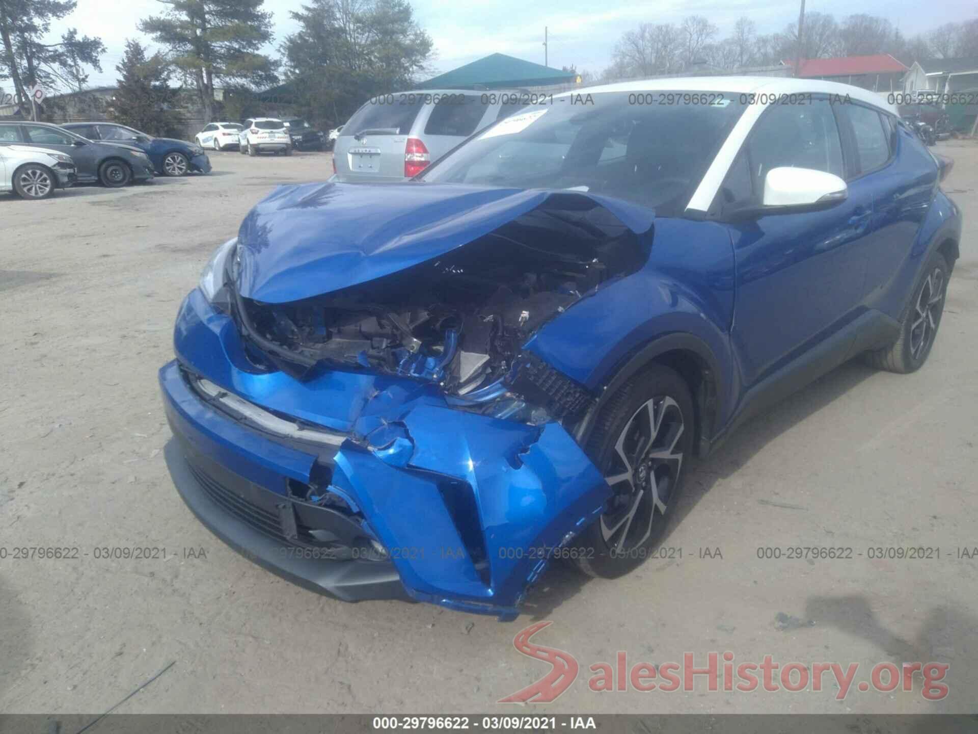 NMTKHMBX8JR022067 2018 TOYOTA C-HR