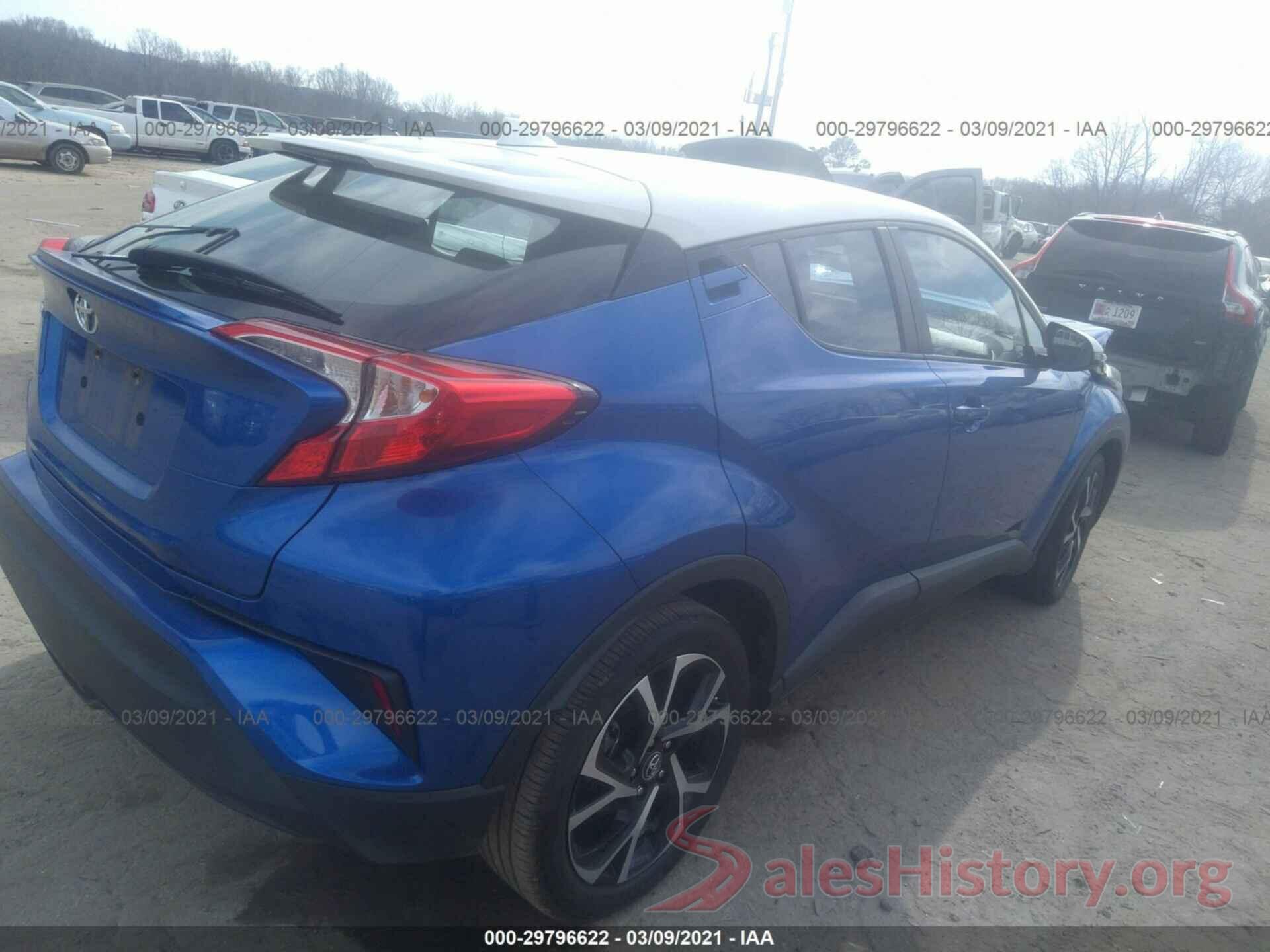 NMTKHMBX8JR022067 2018 TOYOTA C-HR