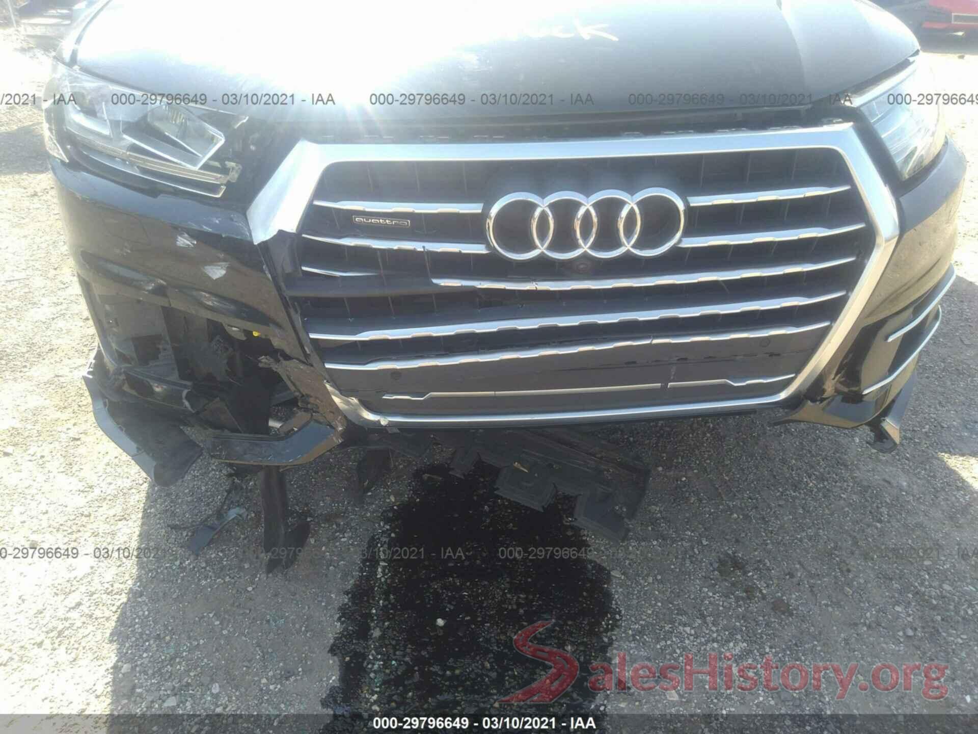 WA1VAAF76HD053815 2017 AUDI Q7