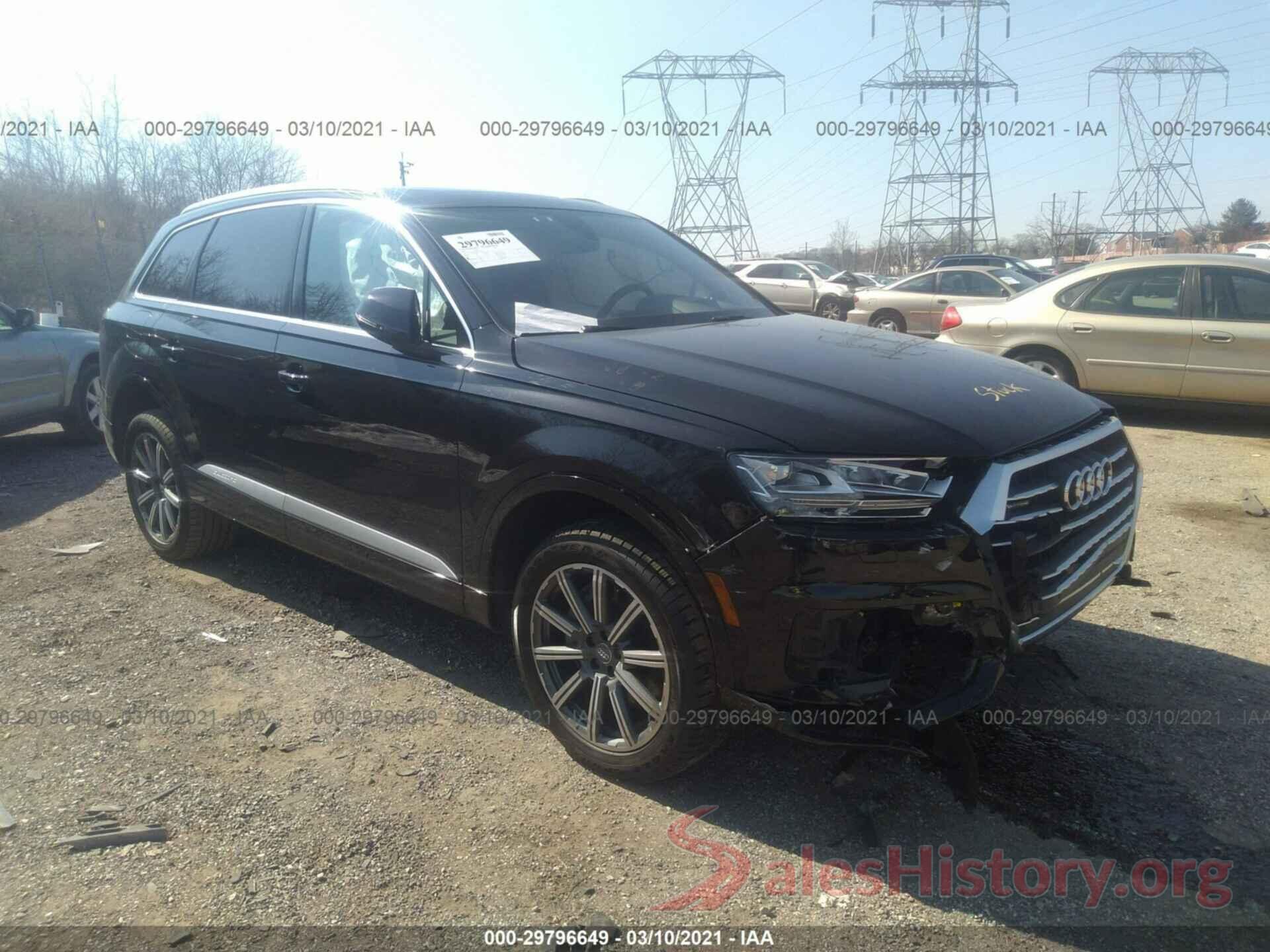 WA1VAAF76HD053815 2017 AUDI Q7