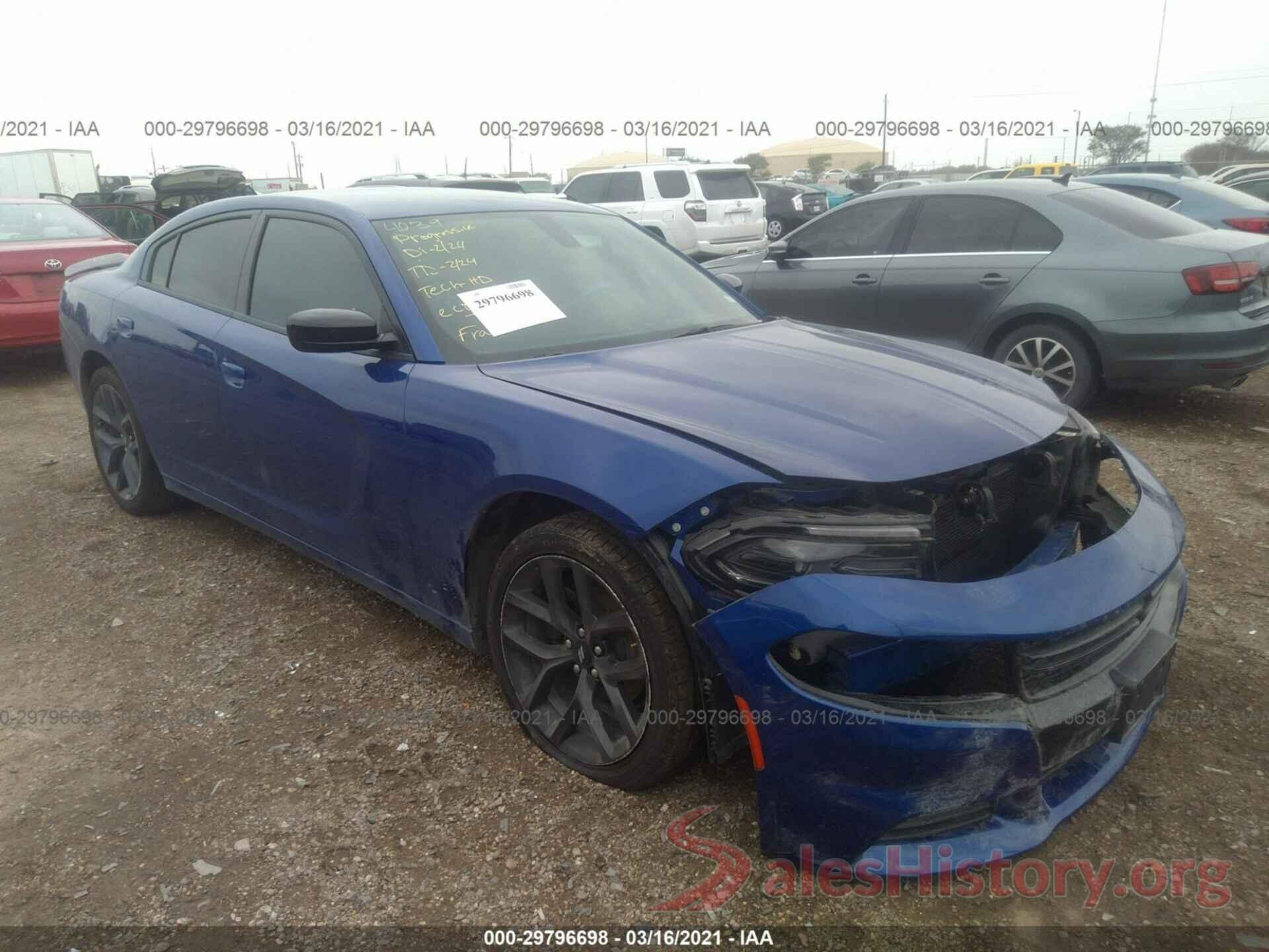 2C3CDXBG5KH599341 2019 DODGE CHARGER