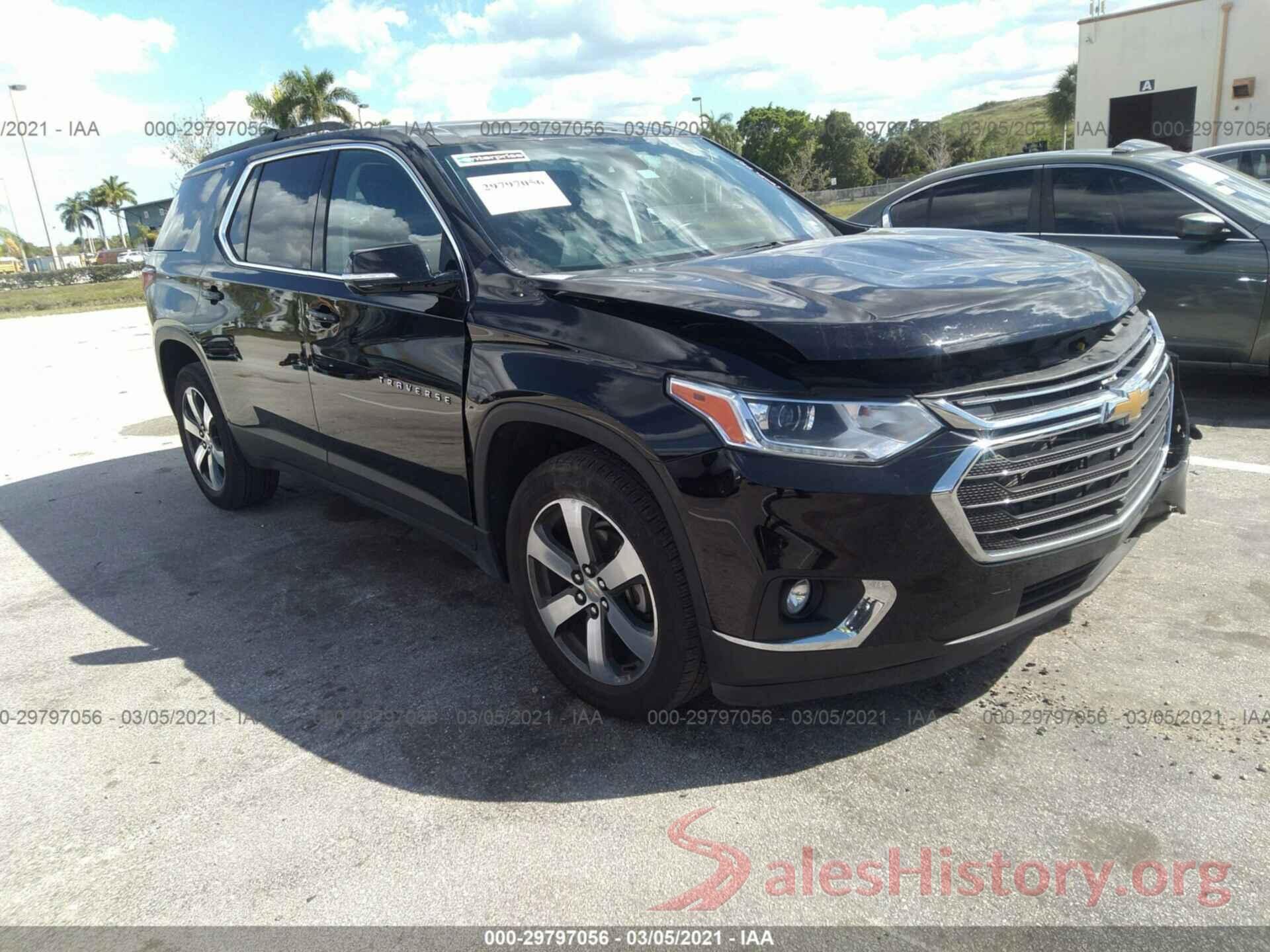 1GNERHKWXLJ186812 2020 CHEVROLET TRAVERSE