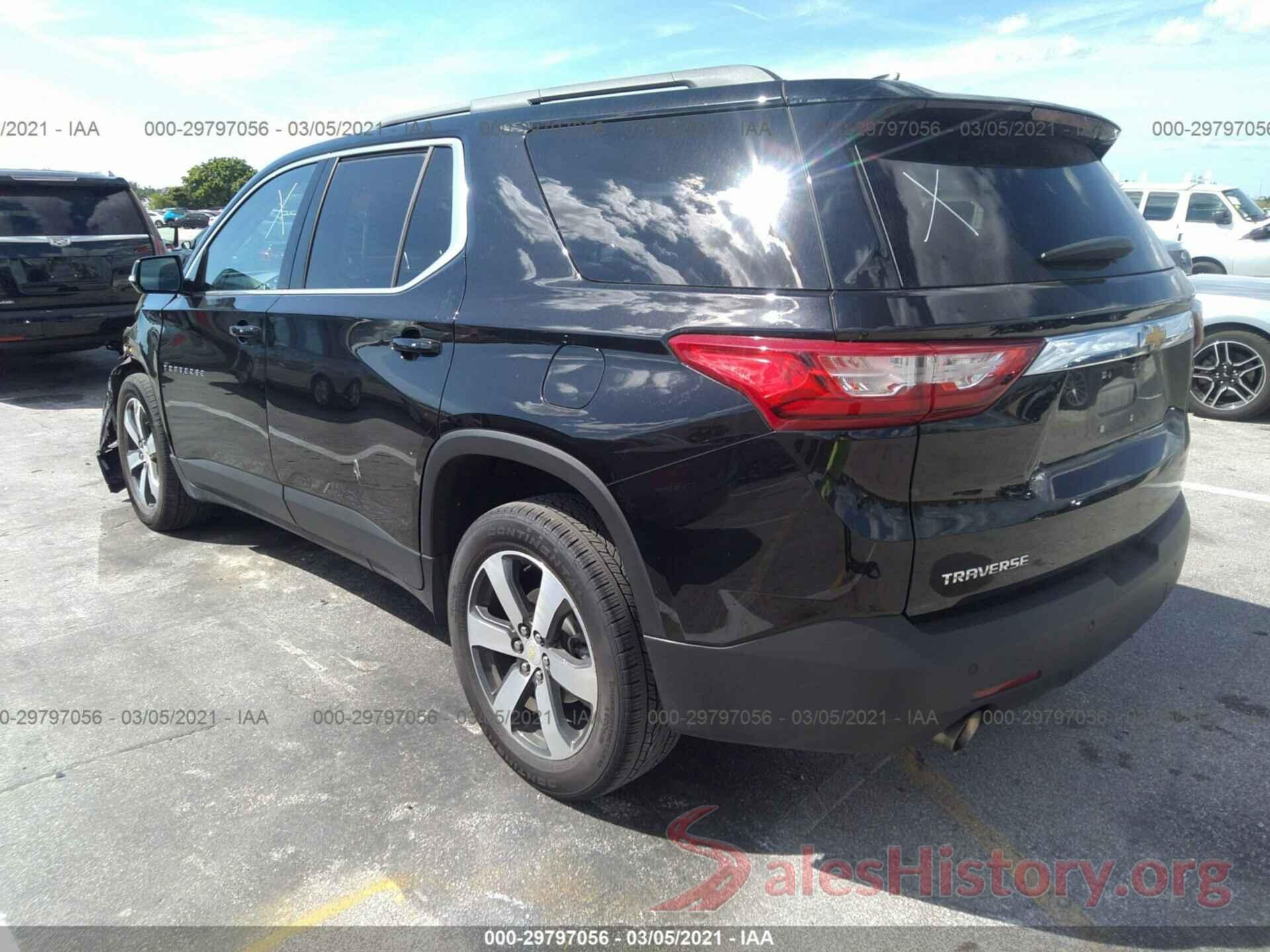 1GNERHKWXLJ186812 2020 CHEVROLET TRAVERSE