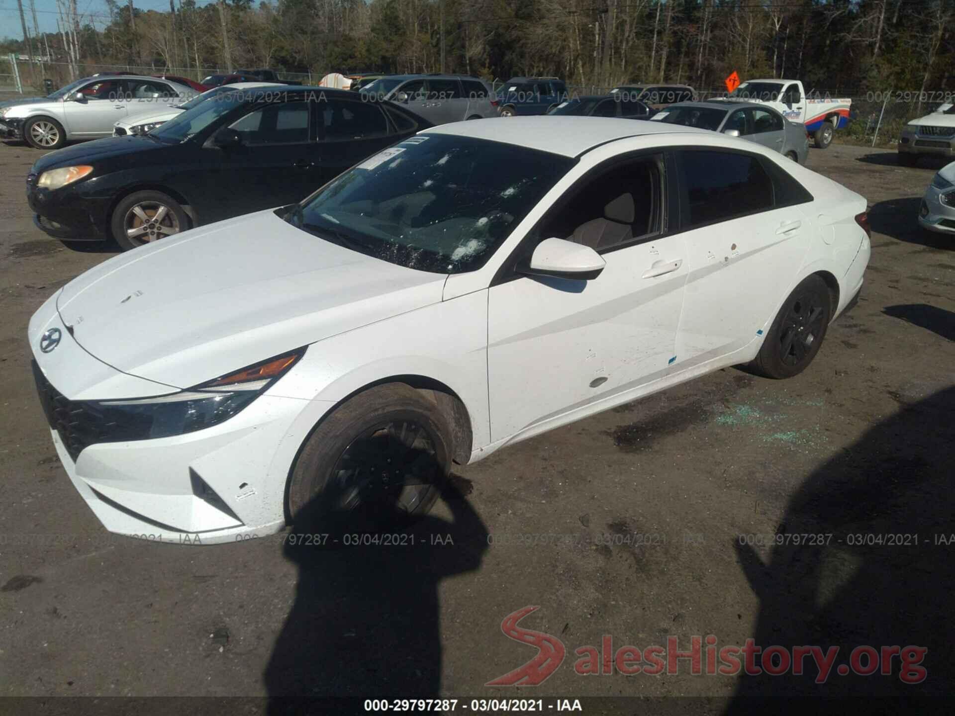 5NPLM4AG9MH011673 2021 HYUNDAI ELANTRA