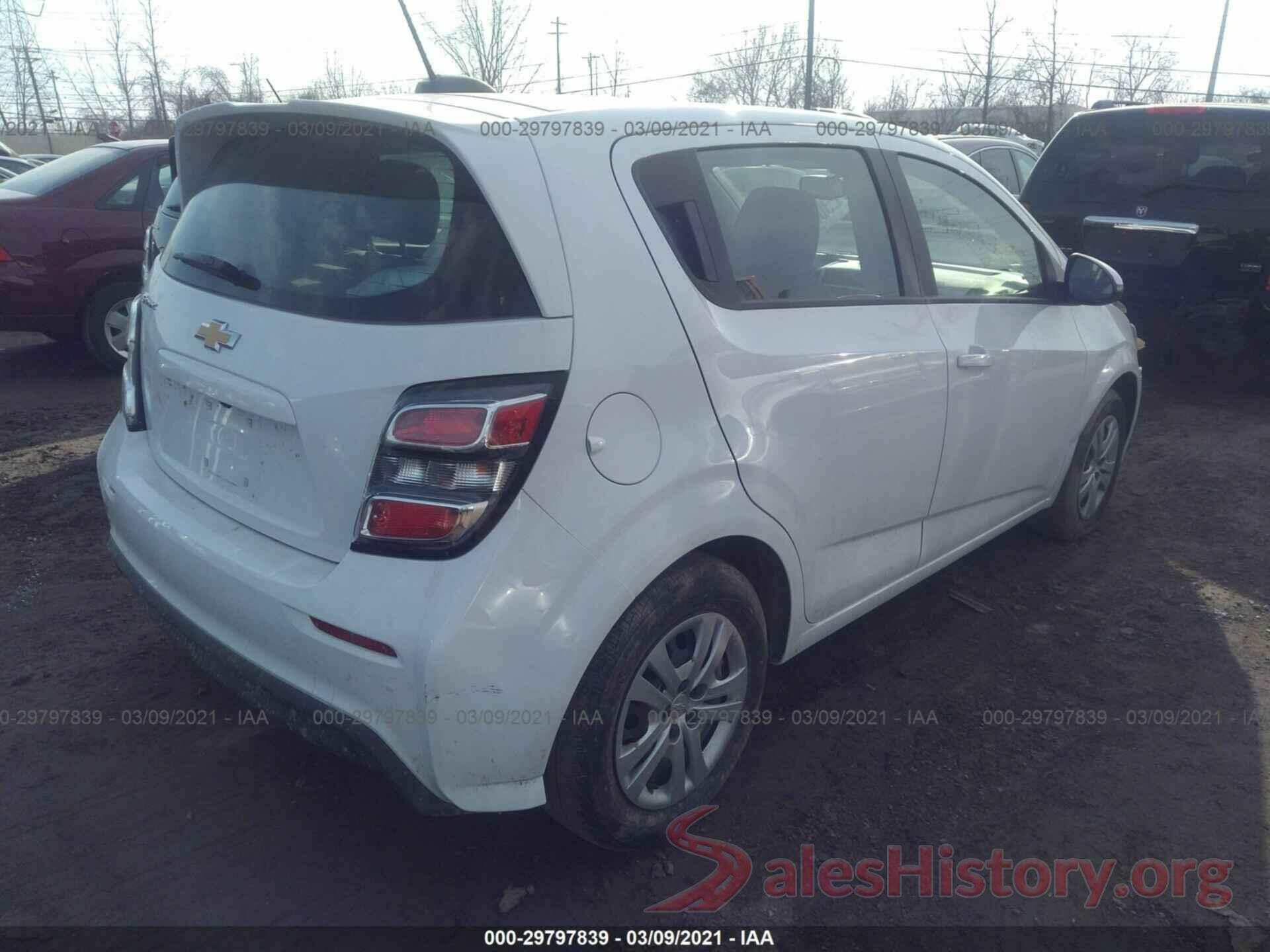 1G1JG6SB5L4115619 2020 CHEVROLET SONIC