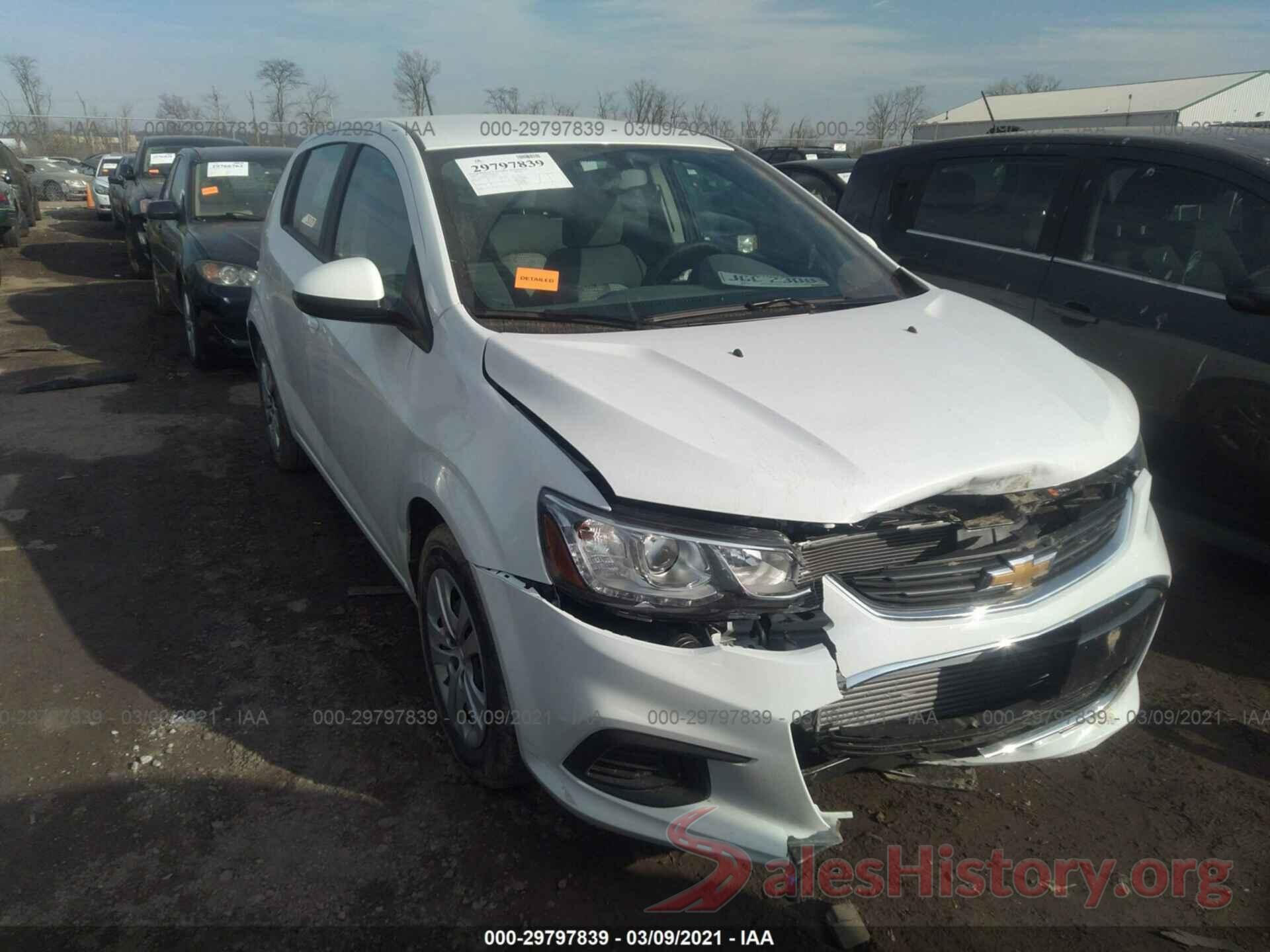 1G1JG6SB5L4115619 2020 CHEVROLET SONIC