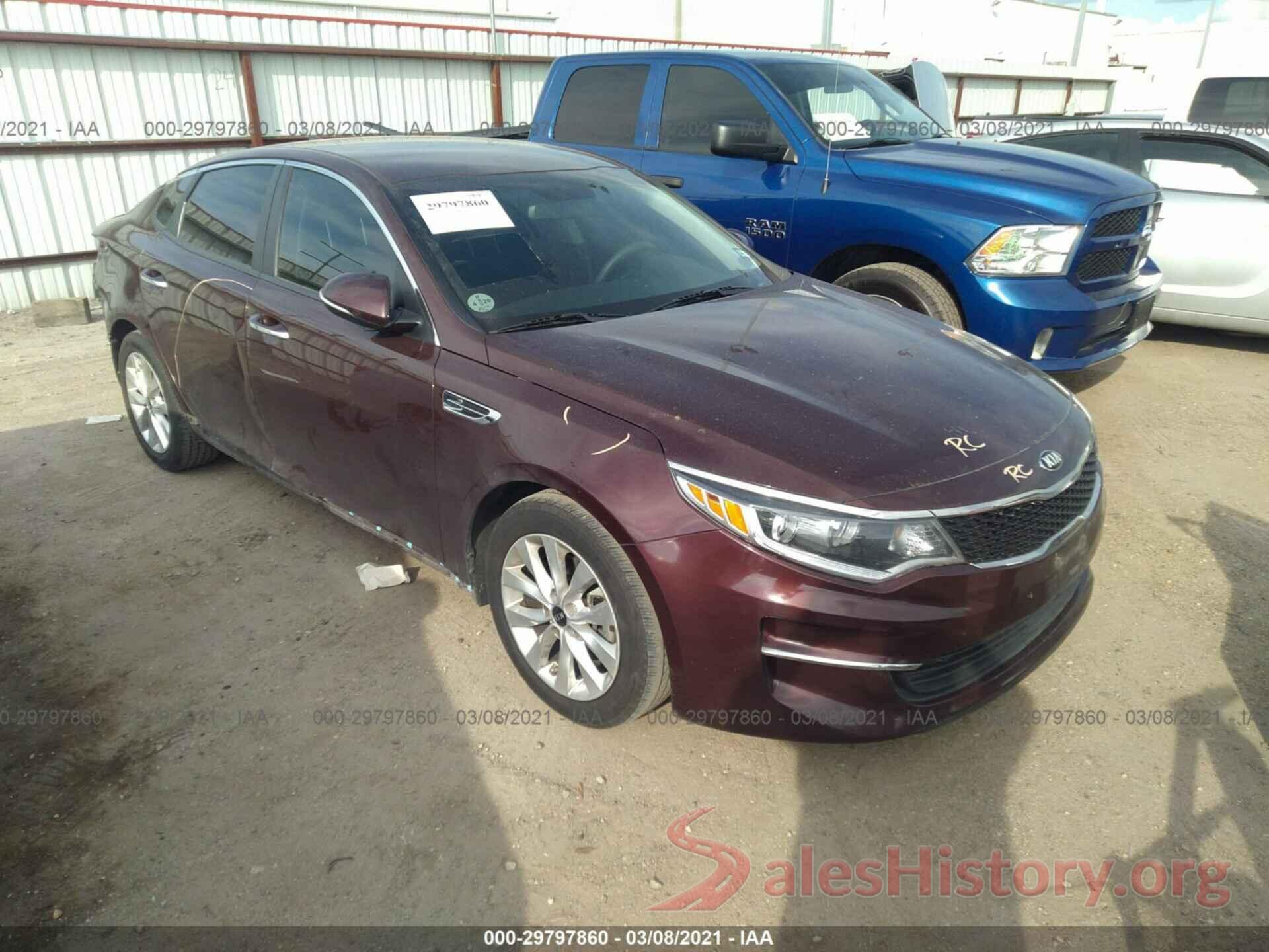 5XXGT4L34HG165529 2017 KIA OPTIMA