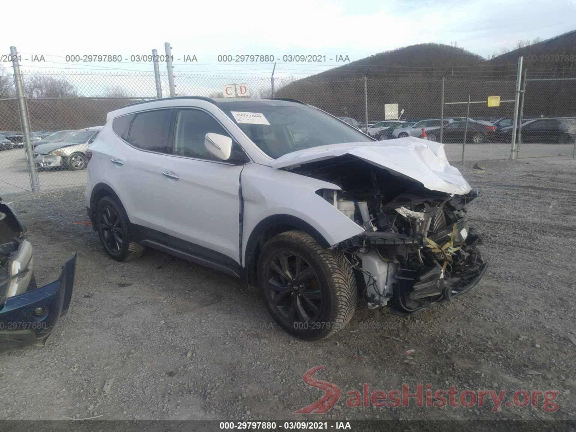 5XYZWDLA7HG412844 2017 HYUNDAI SANTA FE SPORT