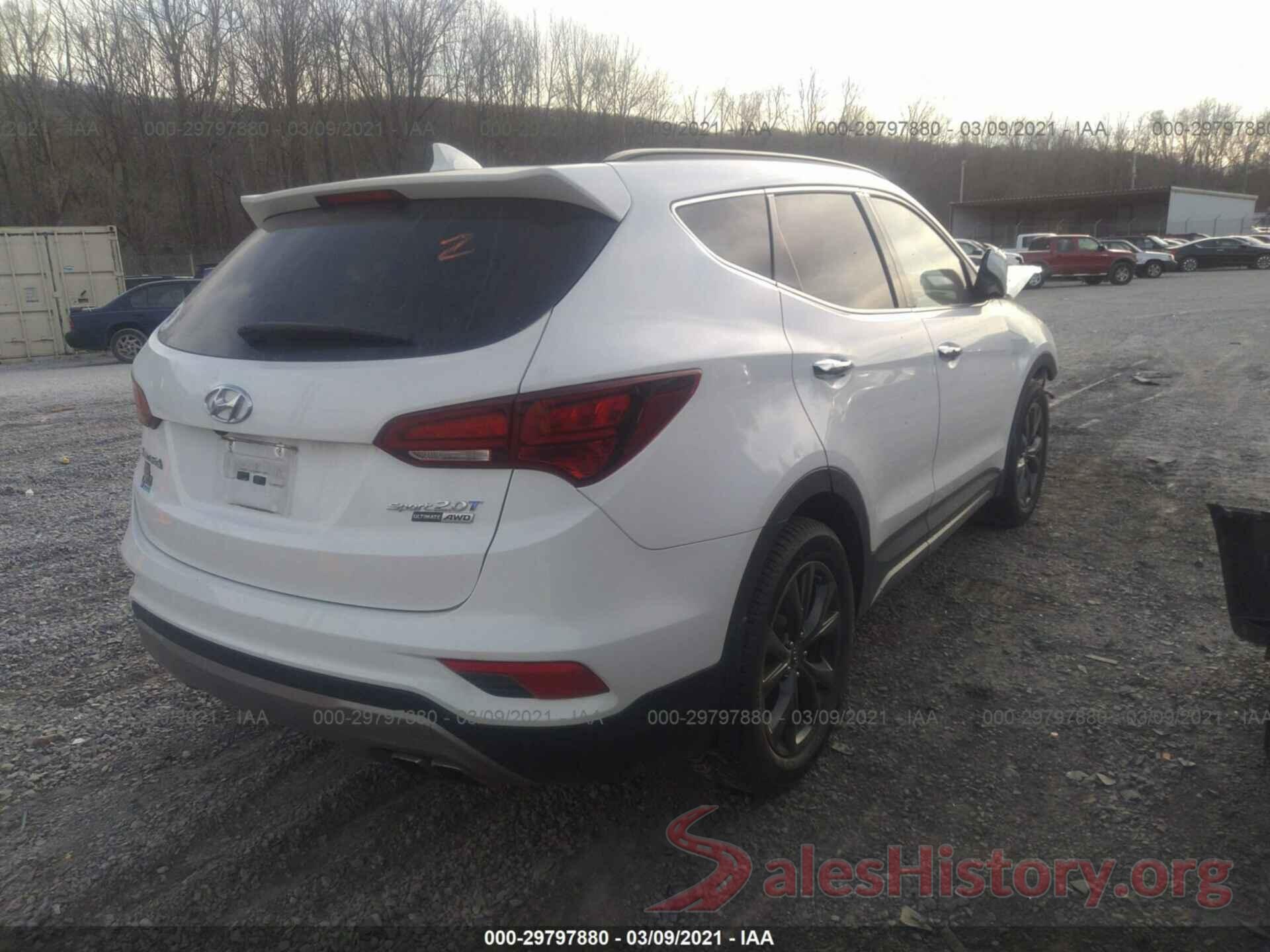 5XYZWDLA7HG412844 2017 HYUNDAI SANTA FE SPORT