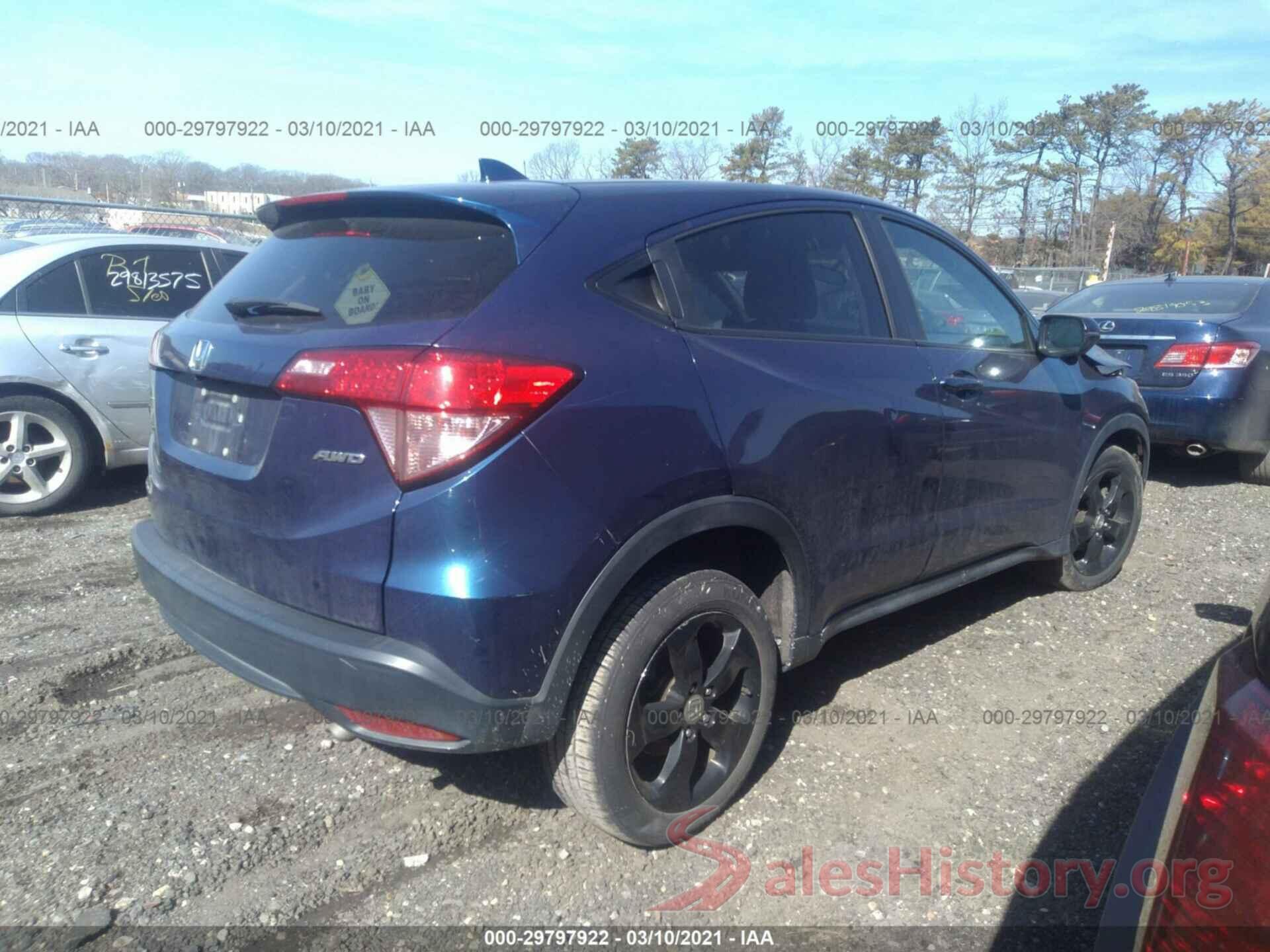 3CZRU6H50GM706854 2016 HONDA HR-V