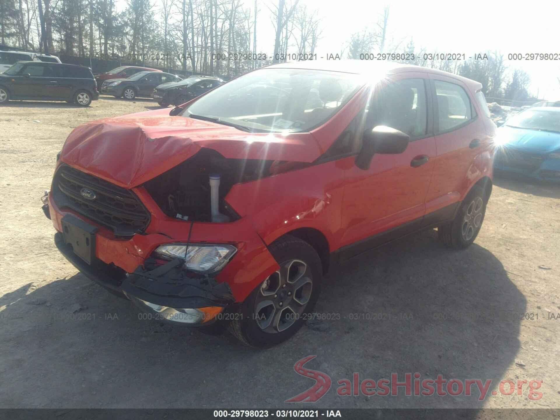 MAJ6S3FL5KC296714 2019 FORD ECOSPORT