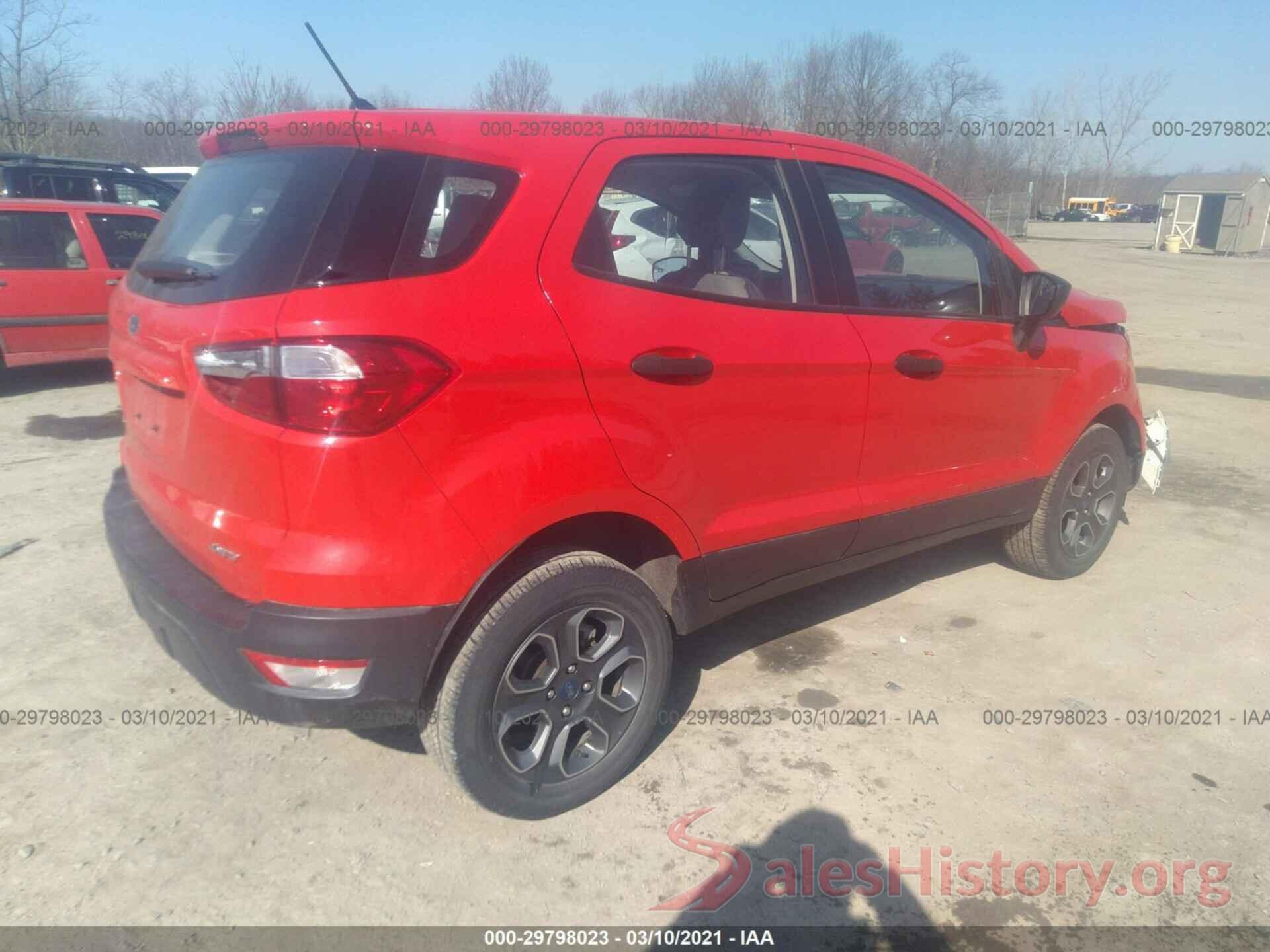 MAJ6S3FL5KC296714 2019 FORD ECOSPORT