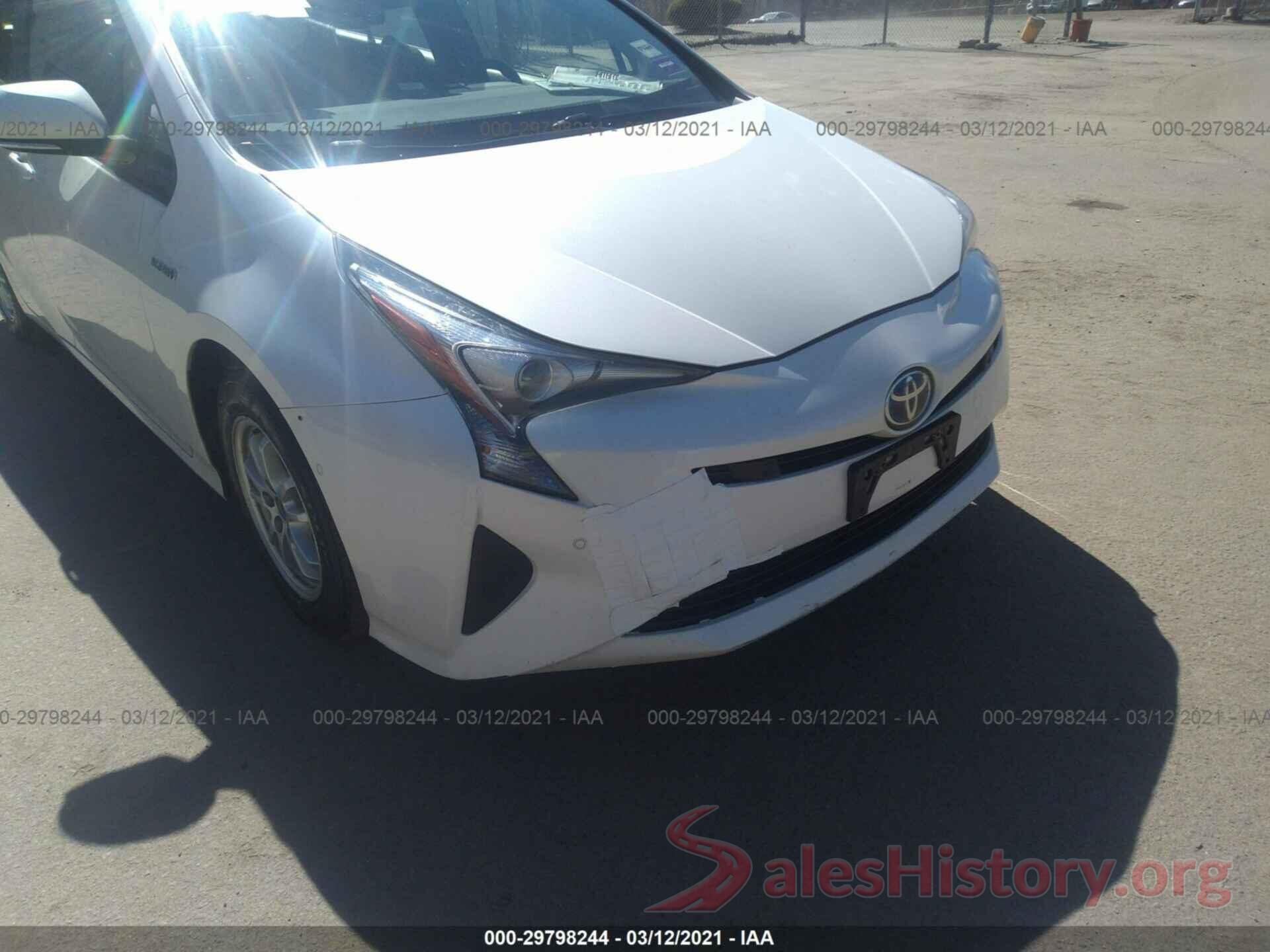 JTDKBRFU5J3062690 2018 TOYOTA PRIUS