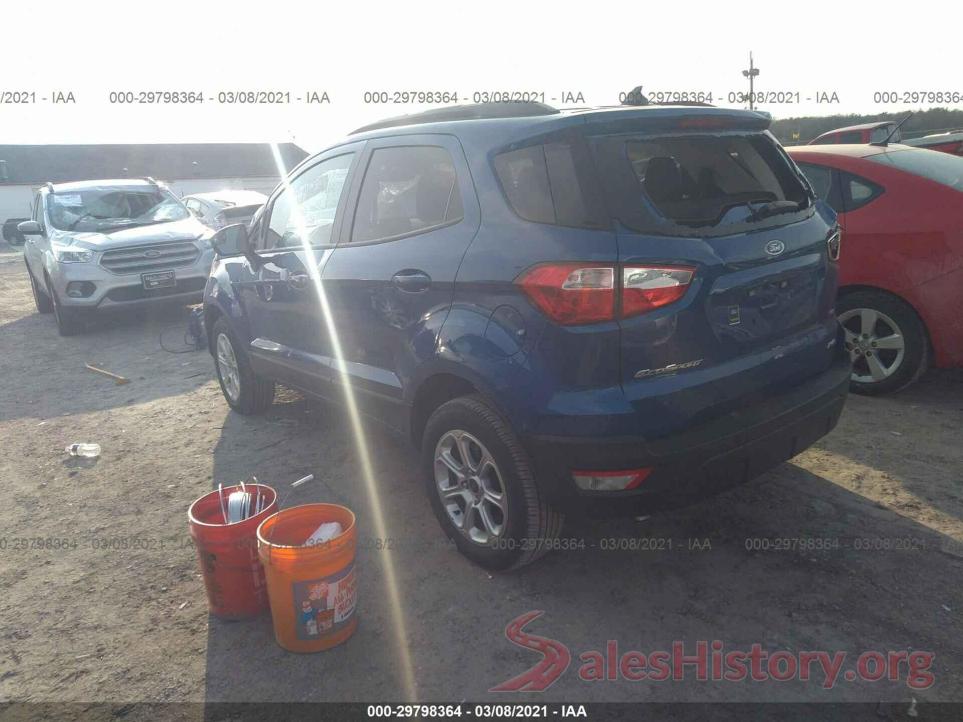 MAJ6S3GL7LC331625 2020 FORD ECOSPORT