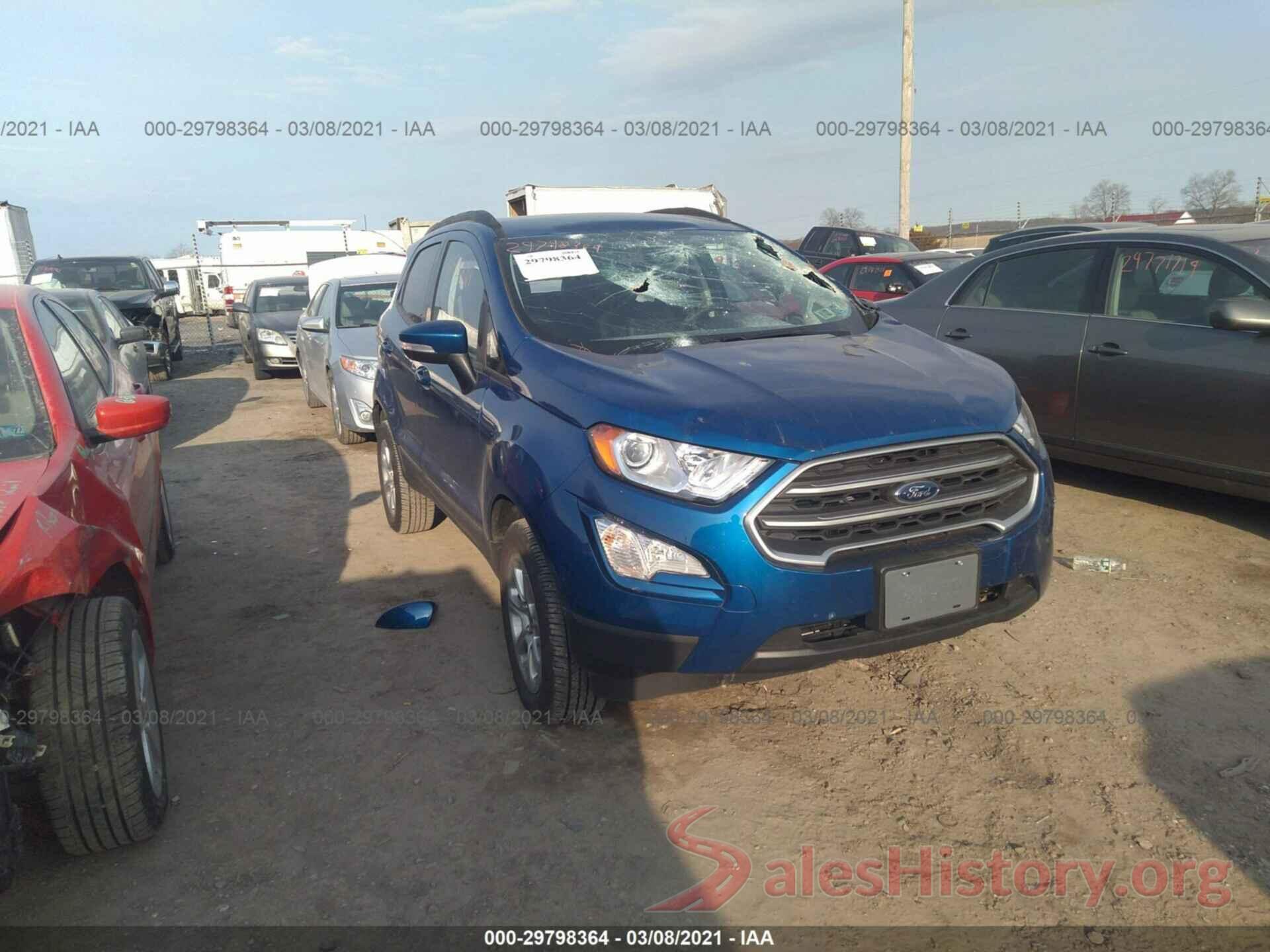 MAJ6S3GL7LC331625 2020 FORD ECOSPORT