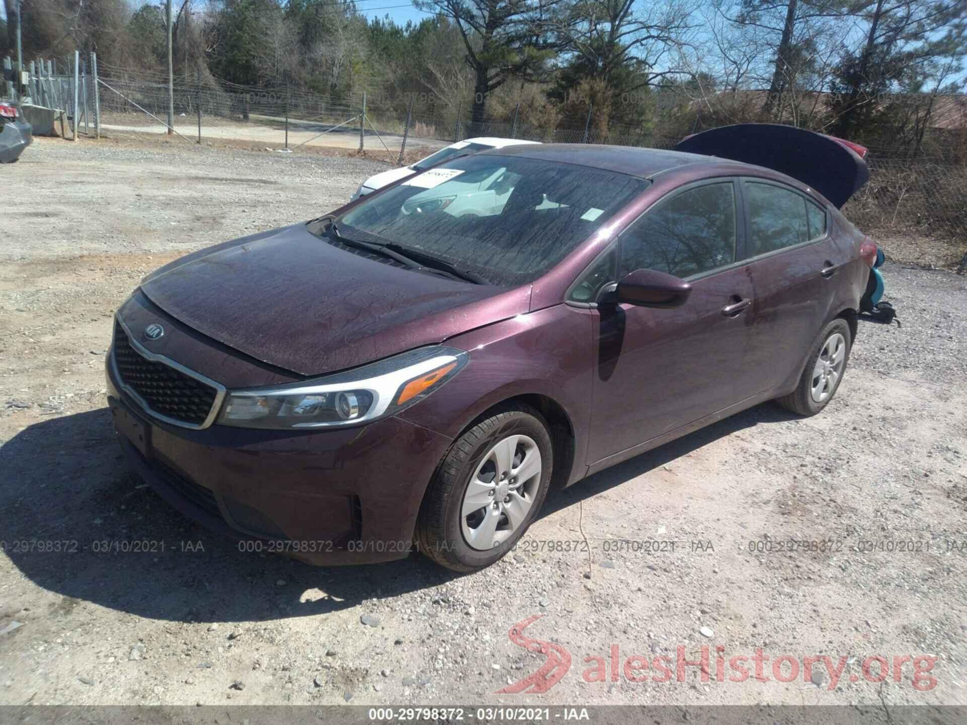 3KPFK4A72HE129948 2017 KIA FORTE