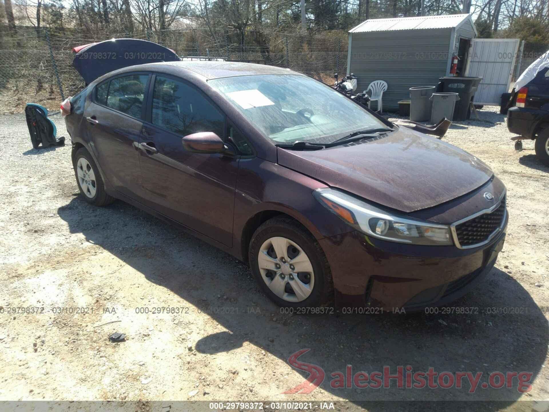 3KPFK4A72HE129948 2017 KIA FORTE