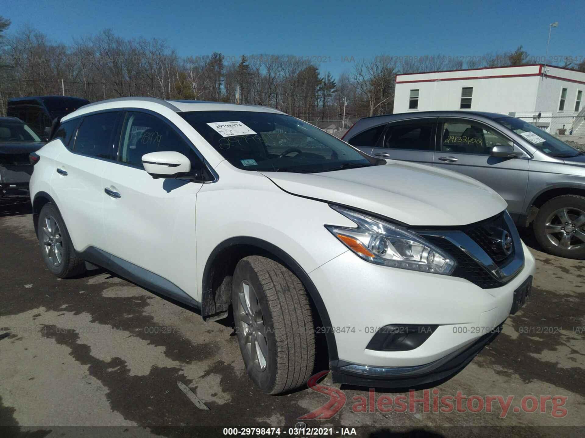 5N1AZ2MH3HN149809 2017 NISSAN MURANO