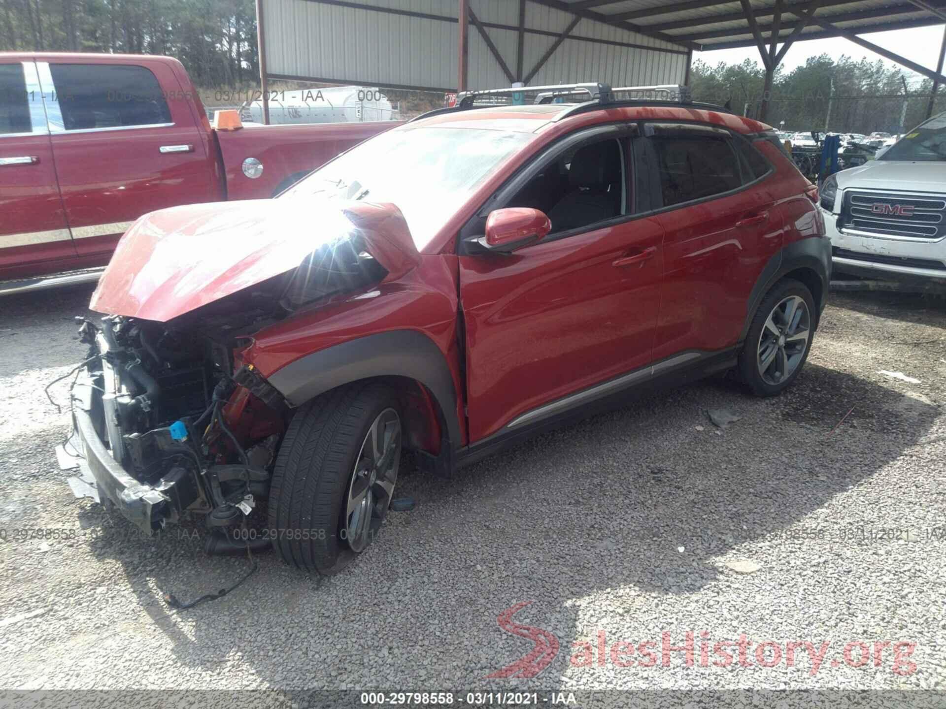 KM8K33A56MU600737 2021 HYUNDAI KONA