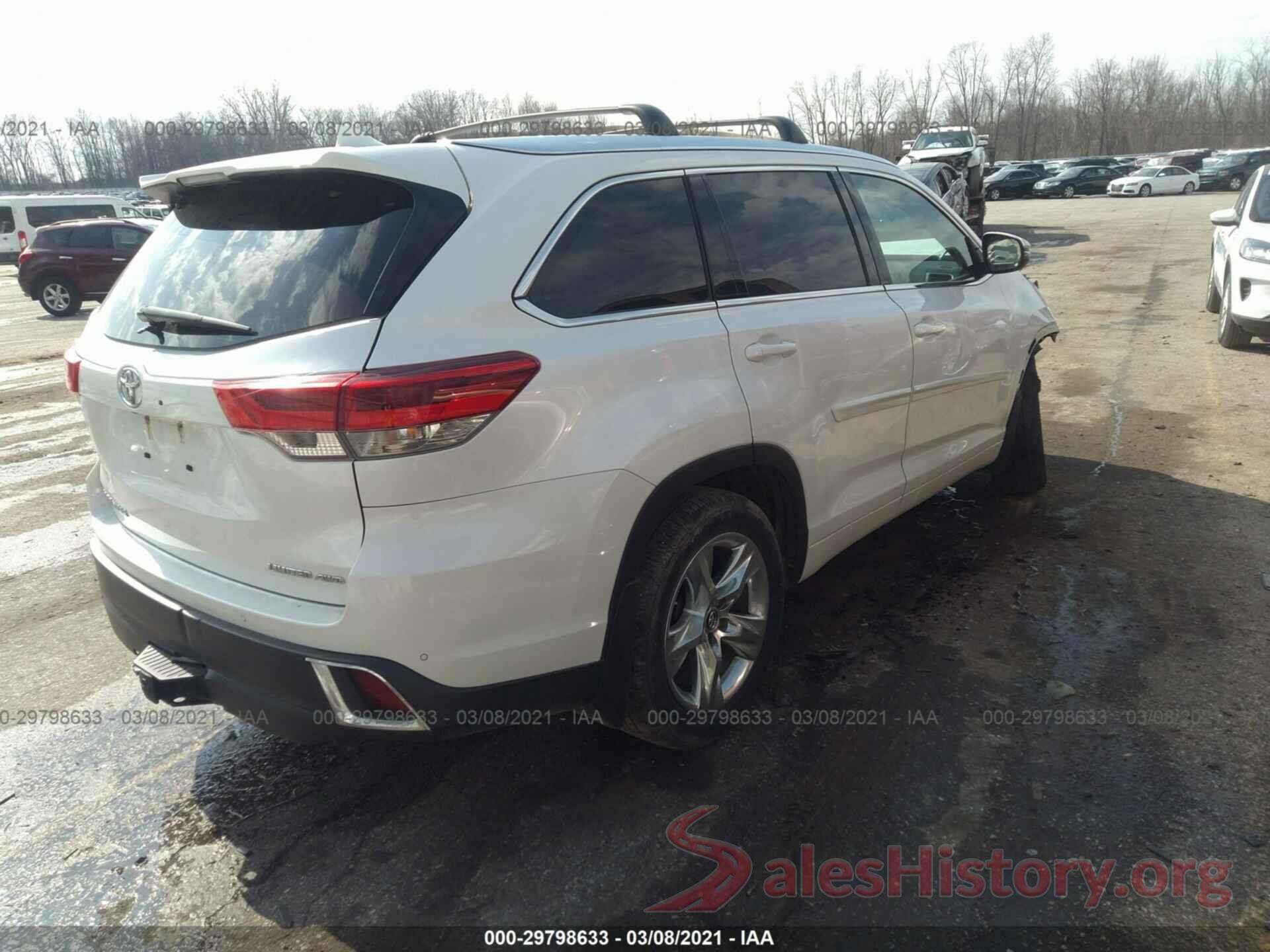 5TDDZRFH9JS814106 2018 TOYOTA HIGHLANDER