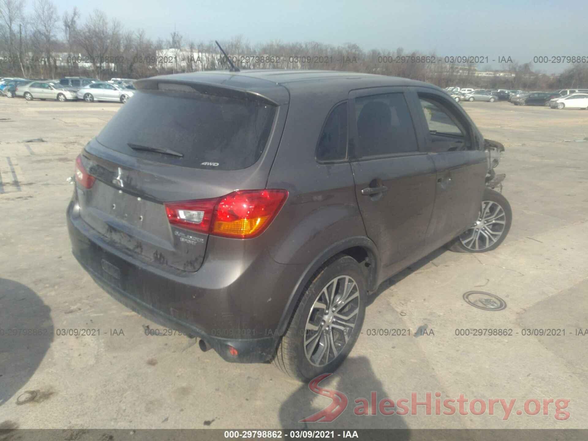 JA4AR3AU3GZ062280 2016 MITSUBISHI OUTLANDER SPORT