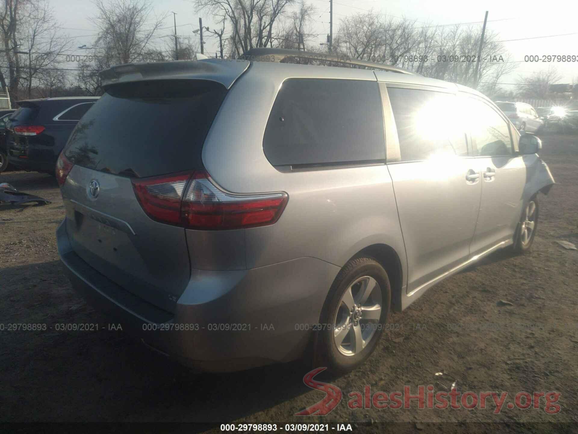 5TDKZ3DC9LS030457 2020 TOYOTA SIENNA