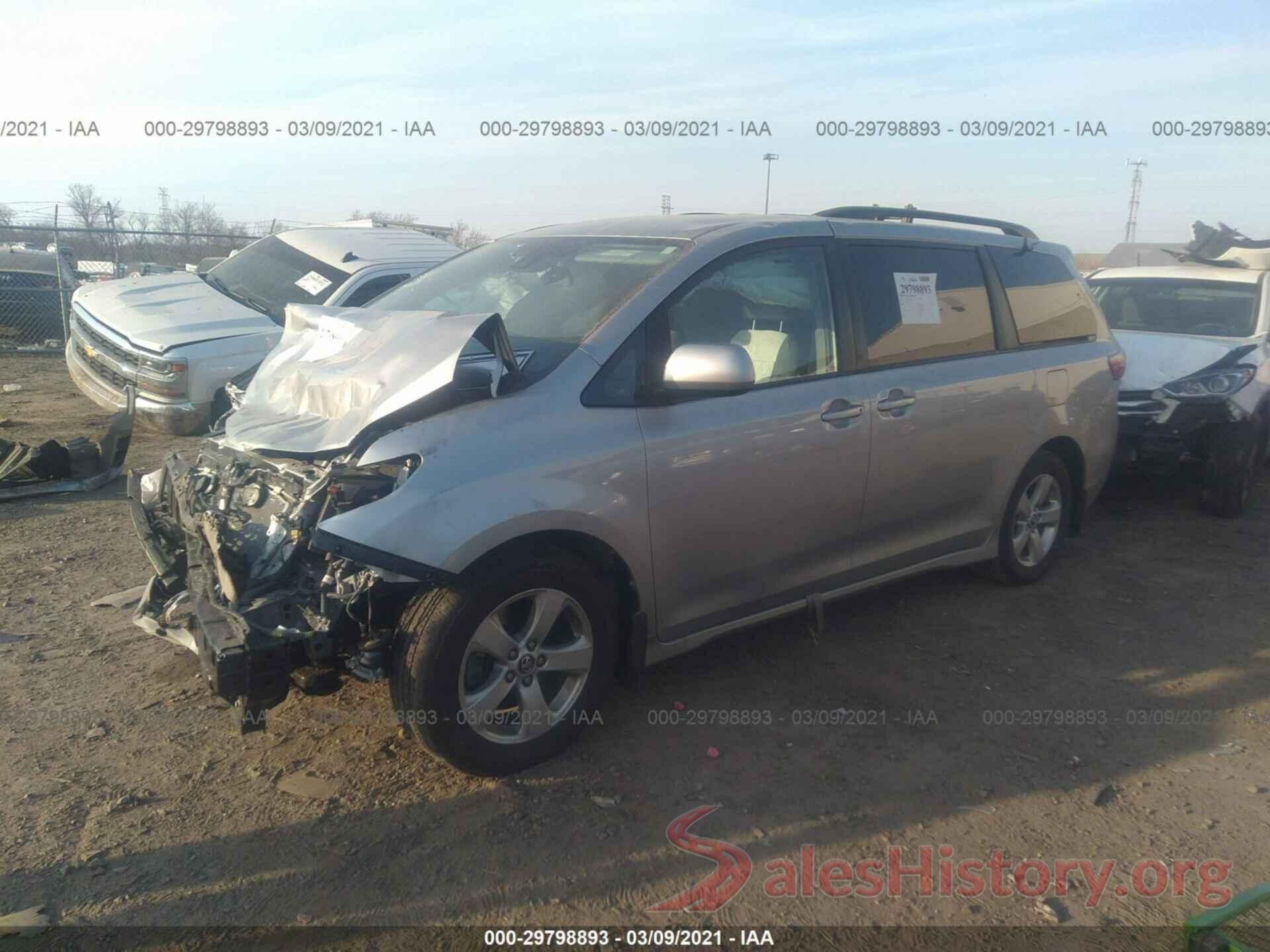 5TDKZ3DC9LS030457 2020 TOYOTA SIENNA