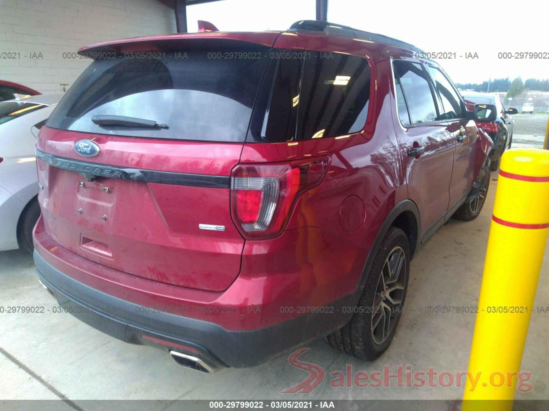 1FM5K8GT8HGC66234 2017 FORD EXPLORER