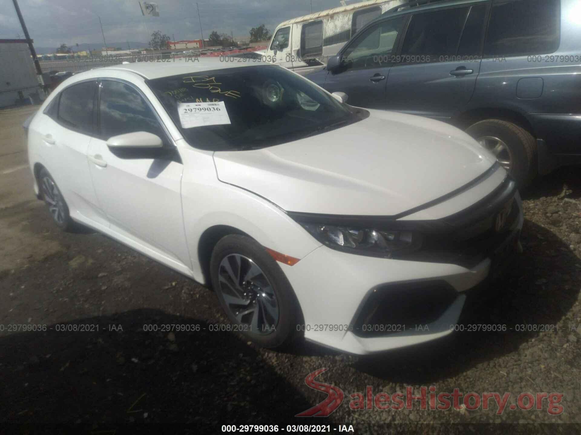 SHHFK7H25JU411334 2018 HONDA CIVIC HATCHBACK