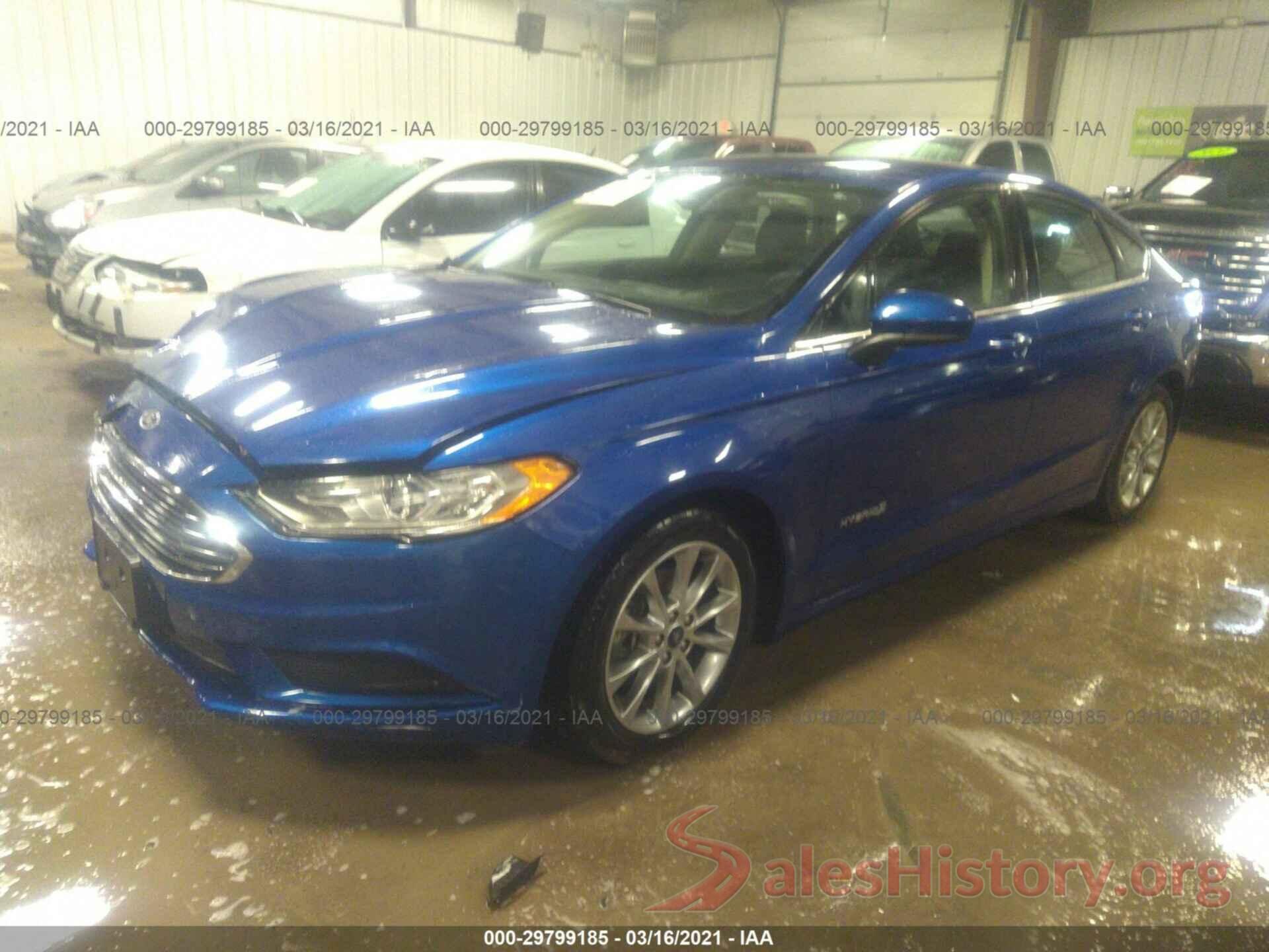 3FA6P0LU0HR325835 2017 FORD FUSION