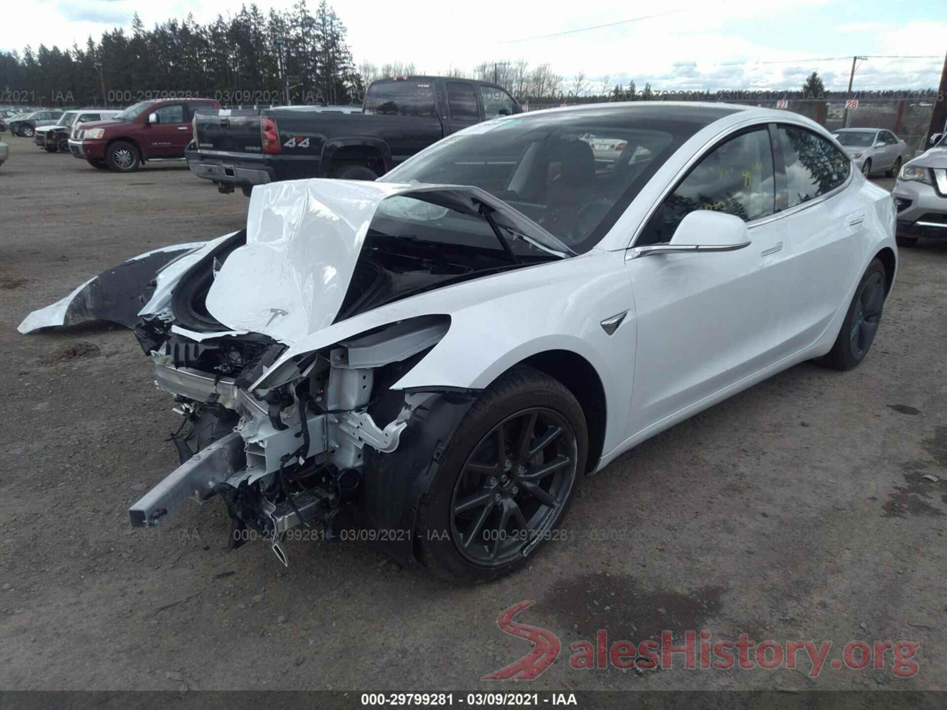 5YJ3E1EBXLF741714 2020 TESLA MODEL 3