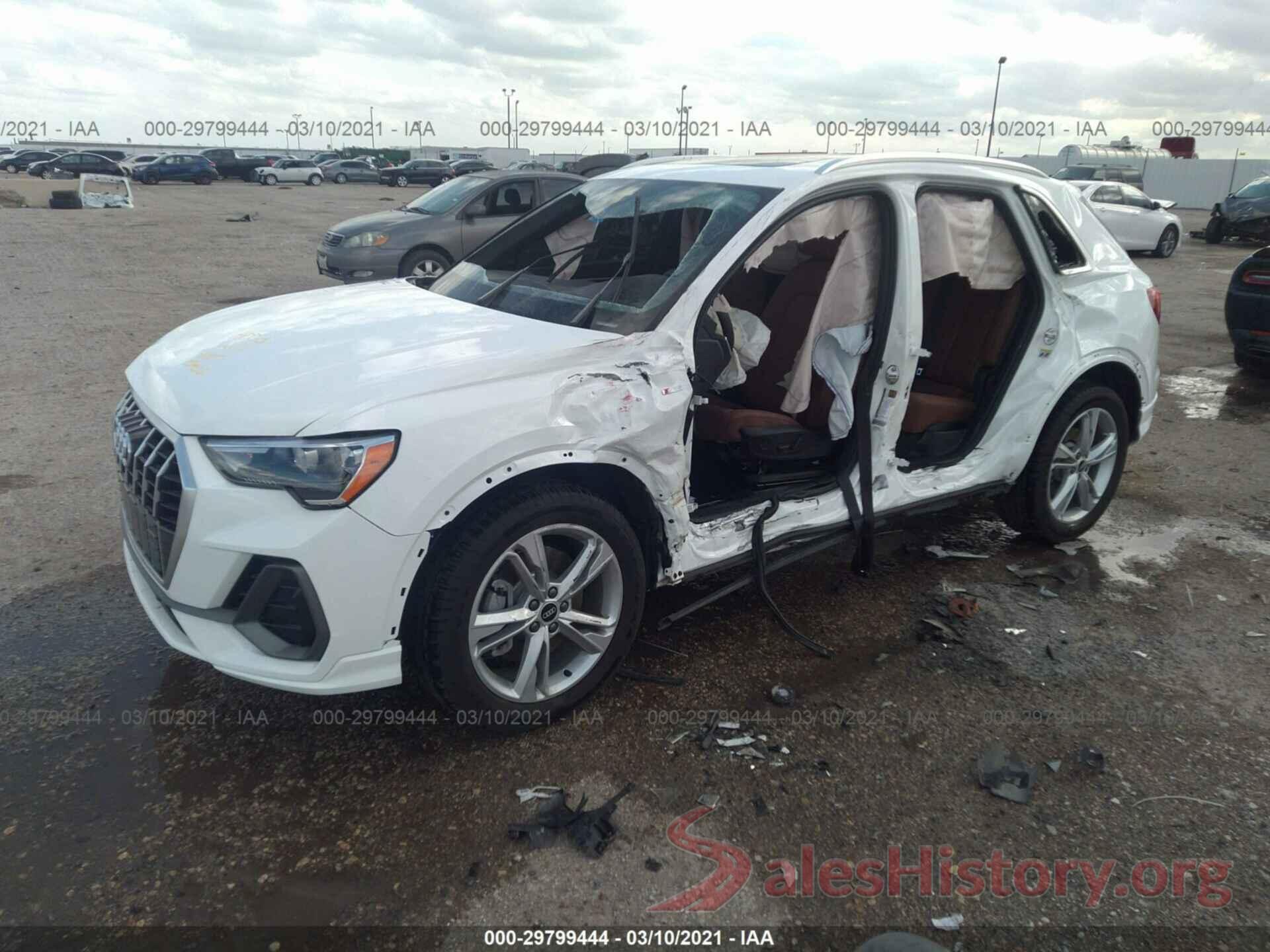 WA1DECF32M1029063 2021 AUDI Q3