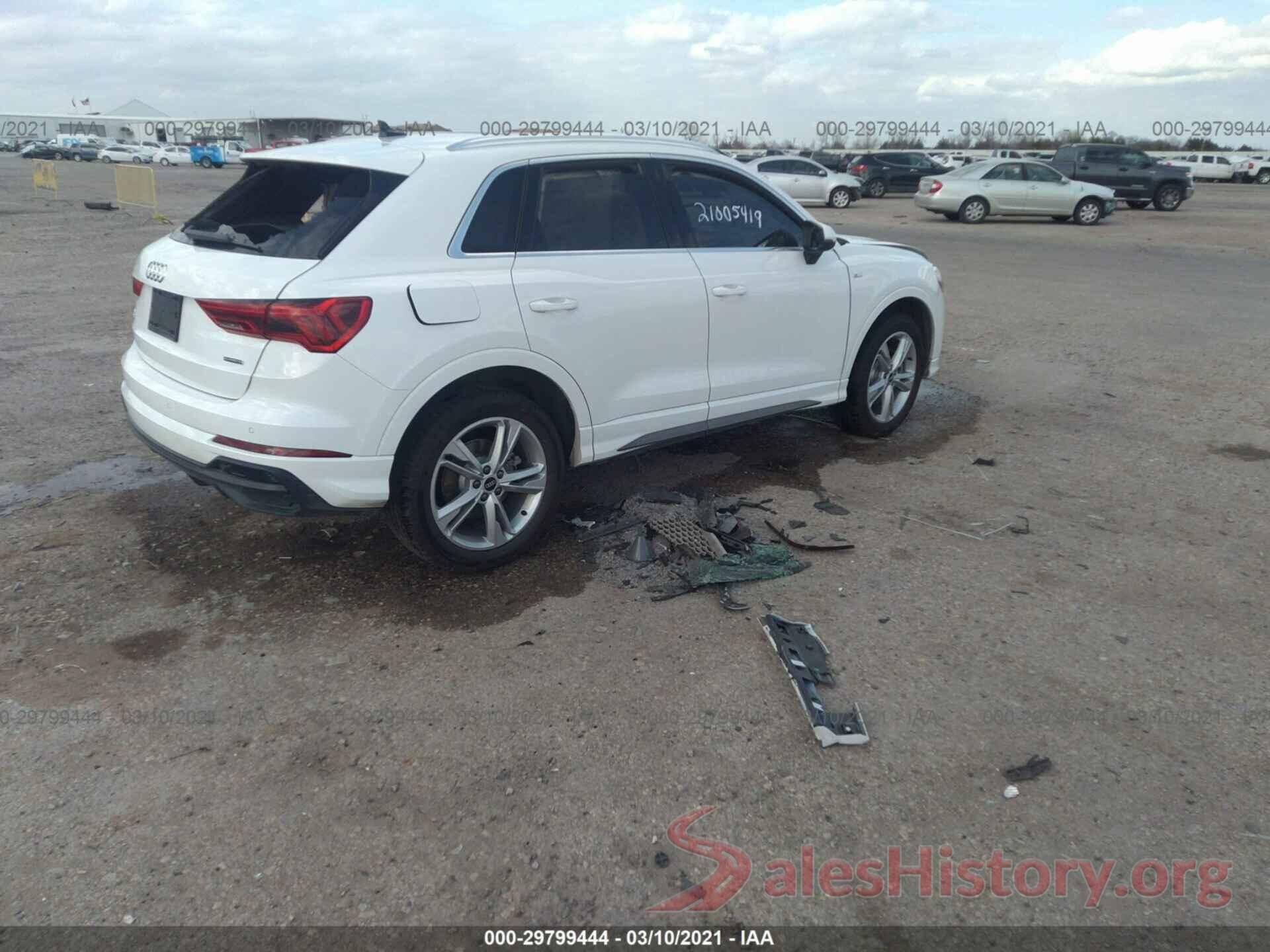 WA1DECF32M1029063 2021 AUDI Q3