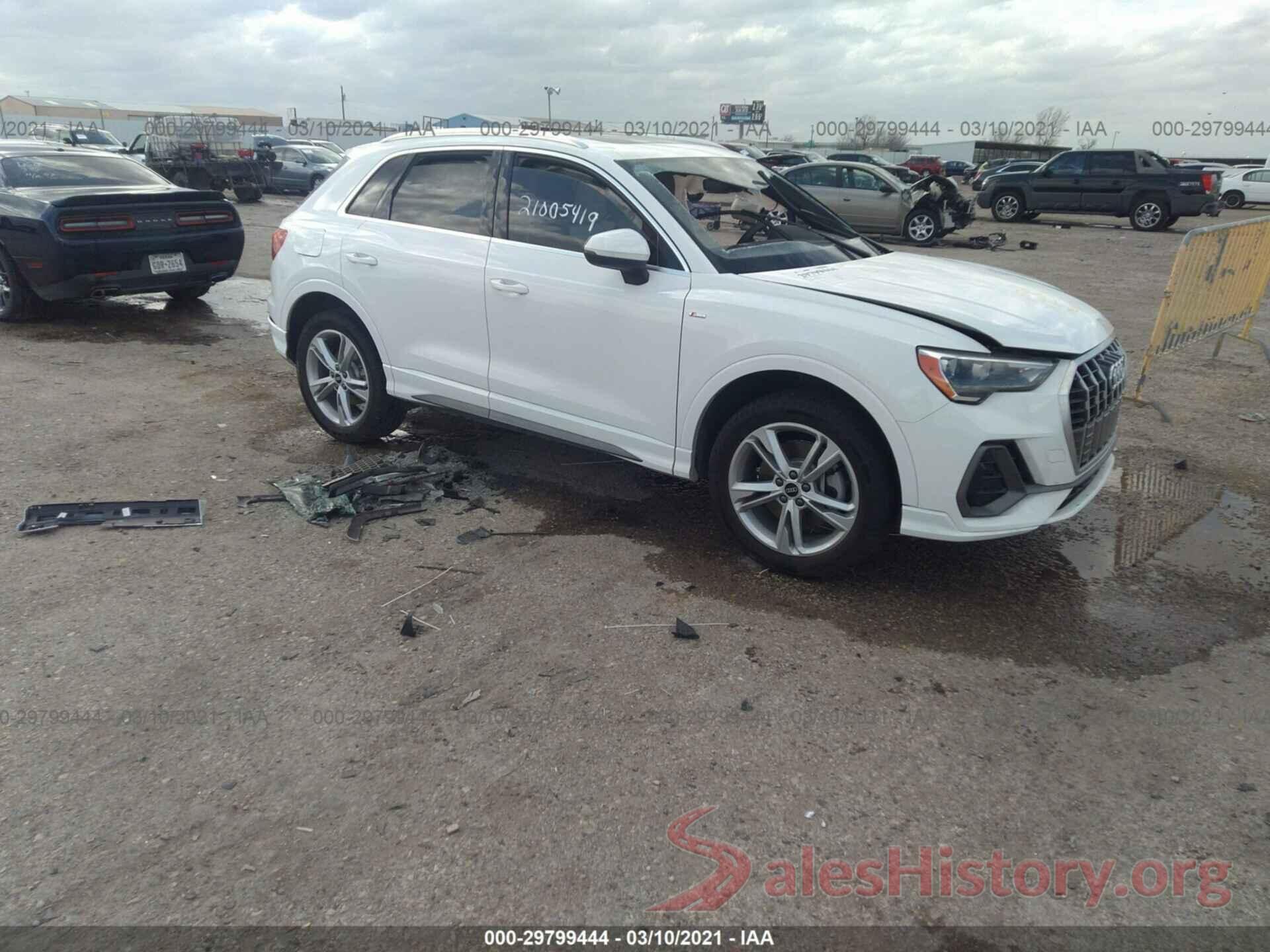 WA1DECF32M1029063 2021 AUDI Q3