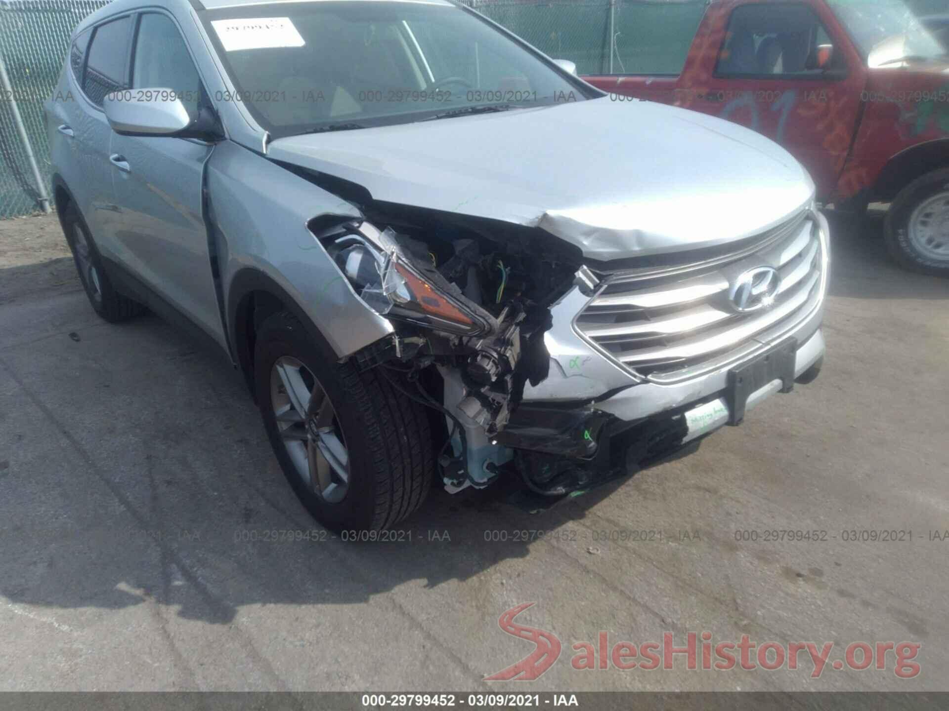 5XYZTDLB9JG534578 2018 HYUNDAI SANTA FE SPORT