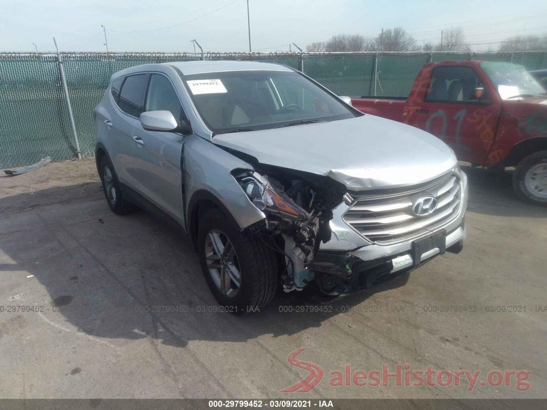 5XYZTDLB9JG534578 2018 HYUNDAI SANTA FE SPORT