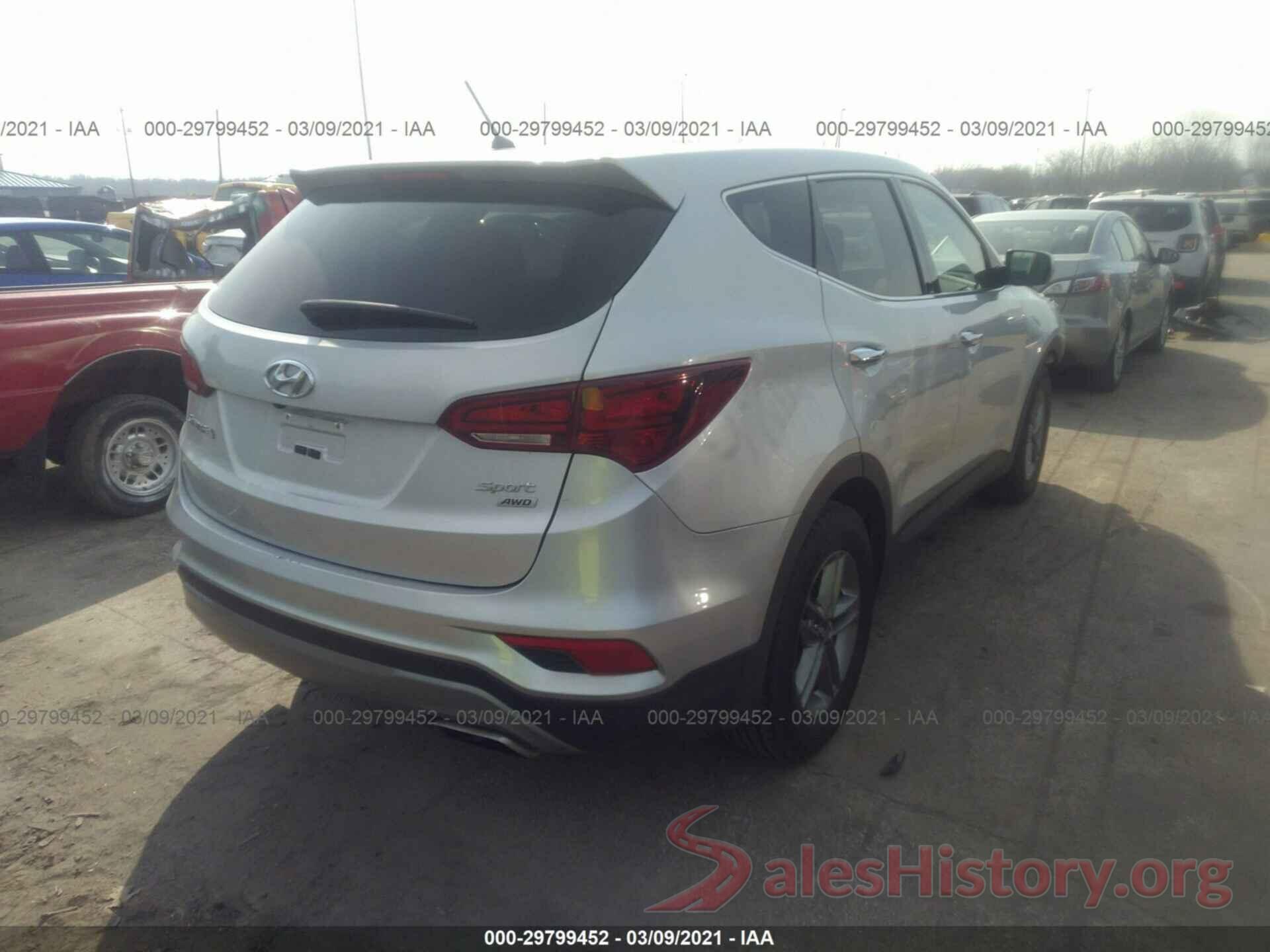 5XYZTDLB9JG534578 2018 HYUNDAI SANTA FE SPORT