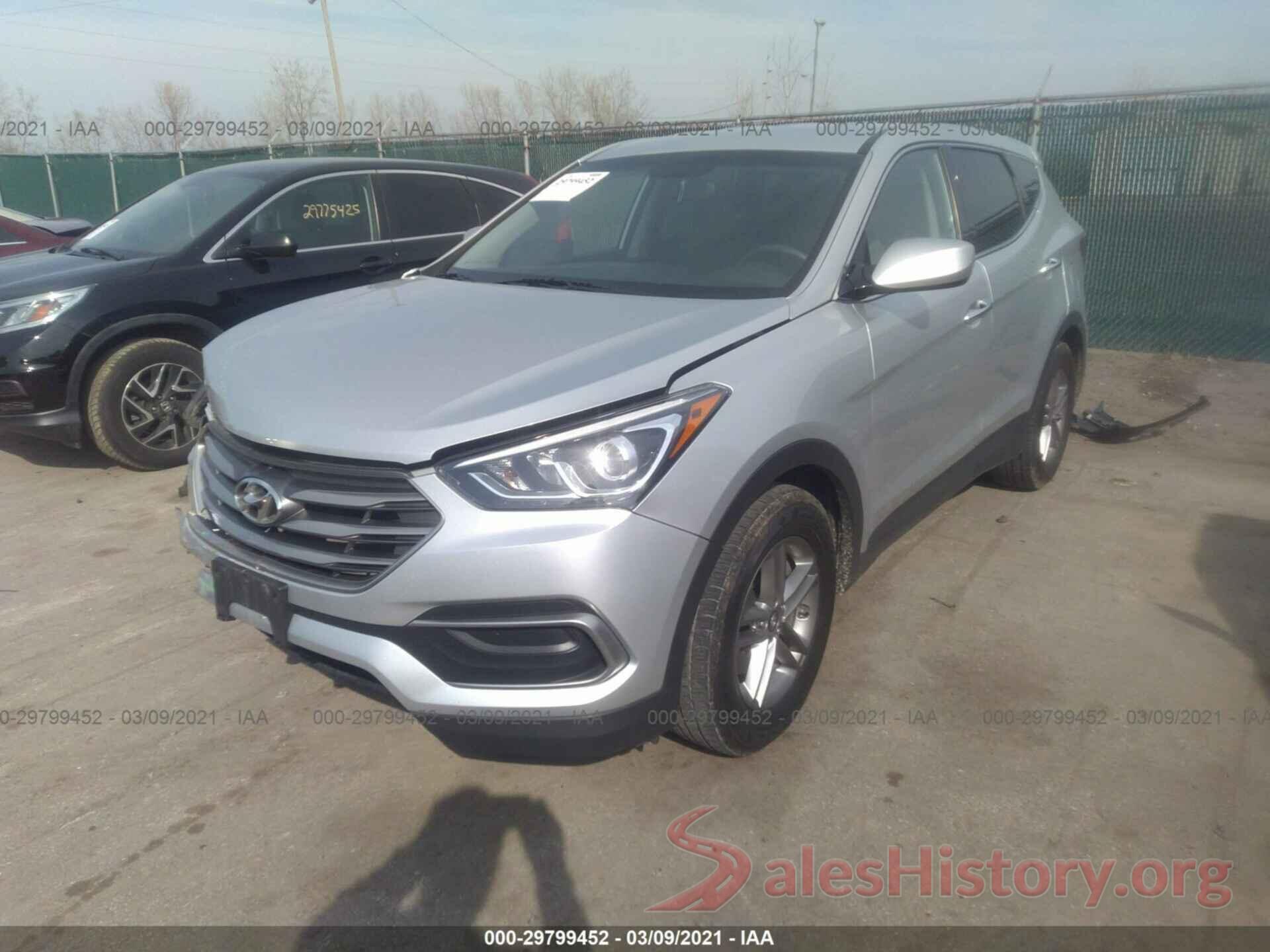 5XYZTDLB9JG534578 2018 HYUNDAI SANTA FE SPORT