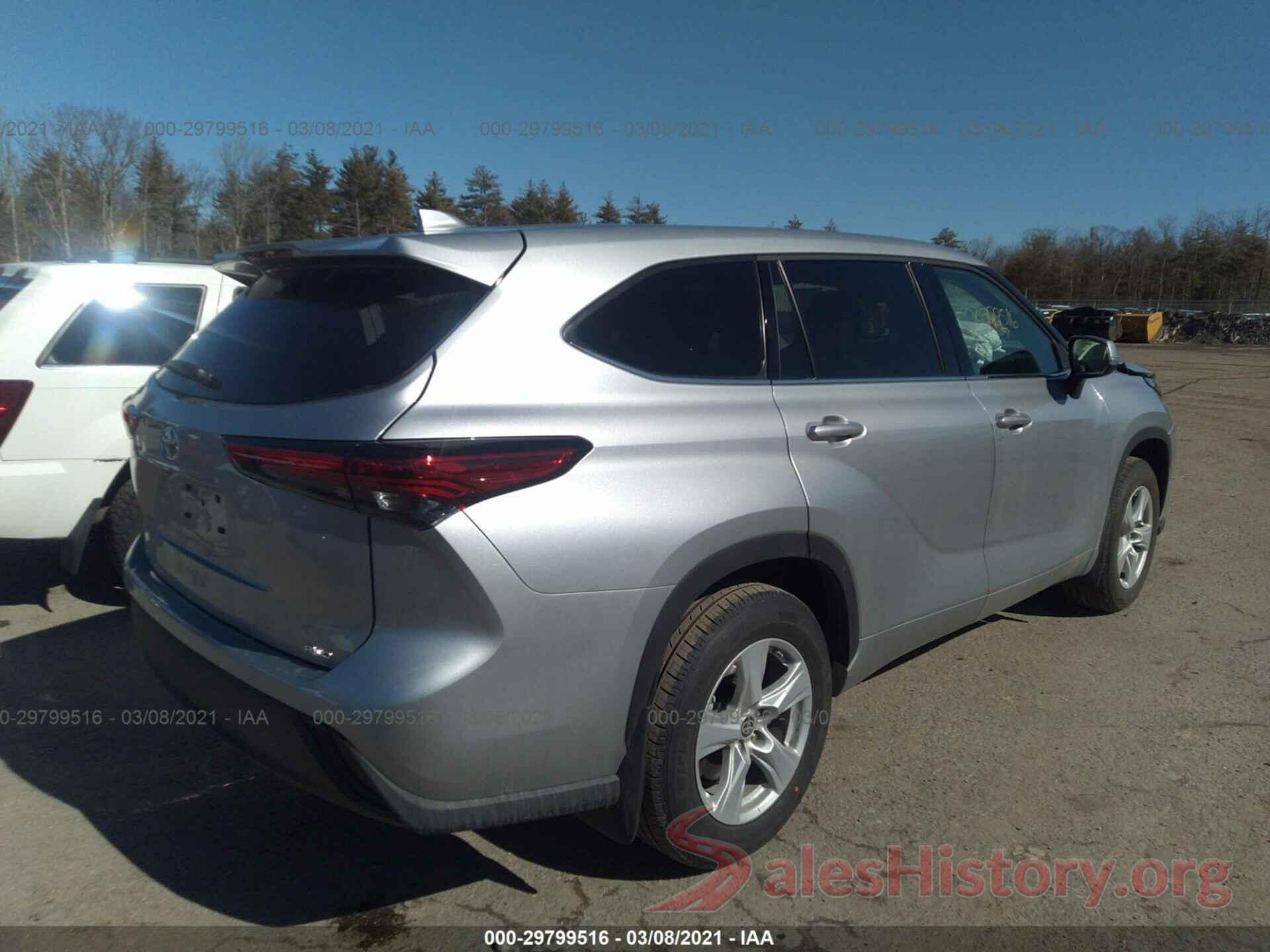 5TDCZRBH6MS530454 2021 TOYOTA HIGHLANDER