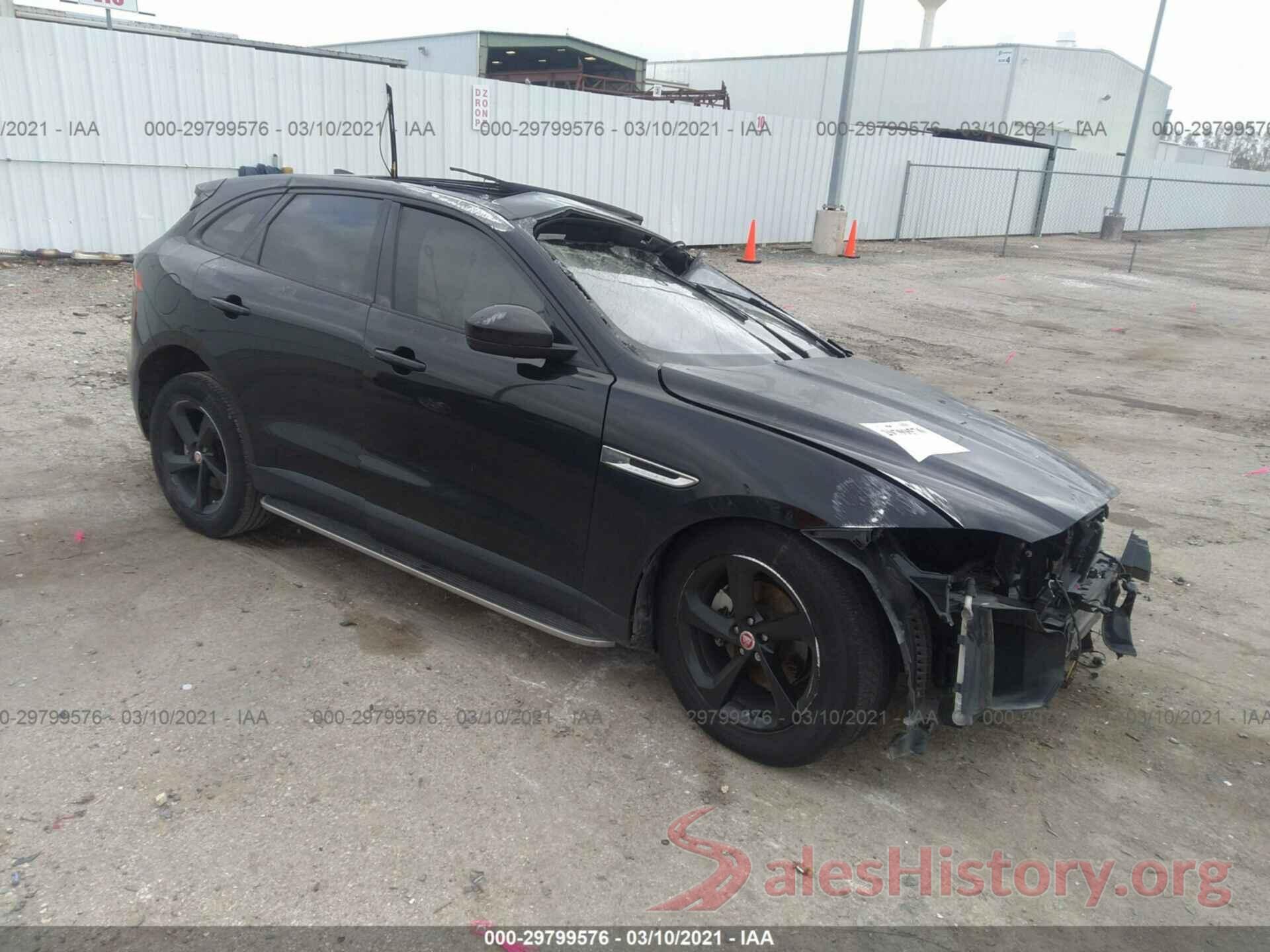 SADCJ2FX0JA267987 2018 JAGUAR F-PACE