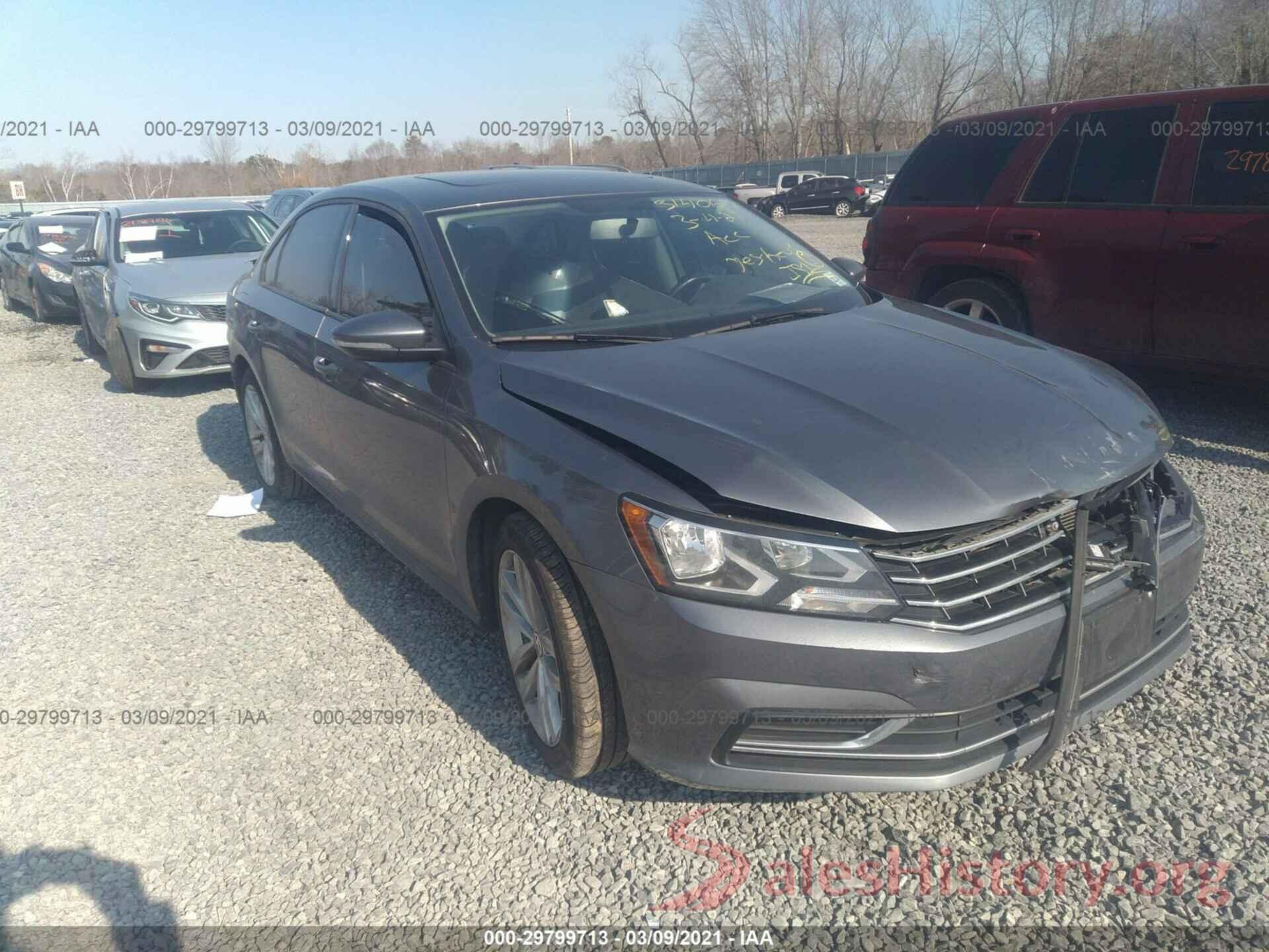 1VWLA7A30KC006956 2019 VOLKSWAGEN PASSAT