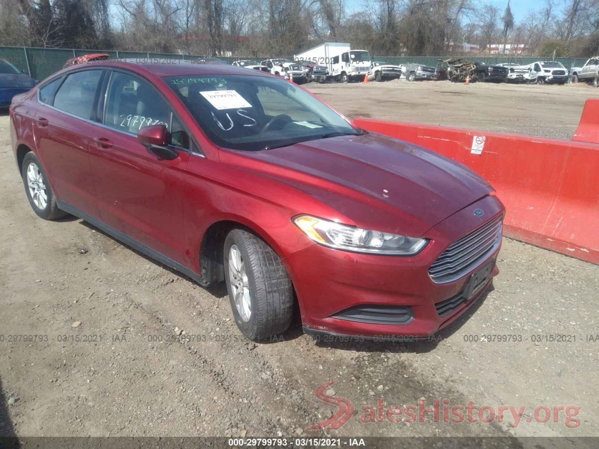 3FA6P0G76GR272318 2016 FORD FUSION