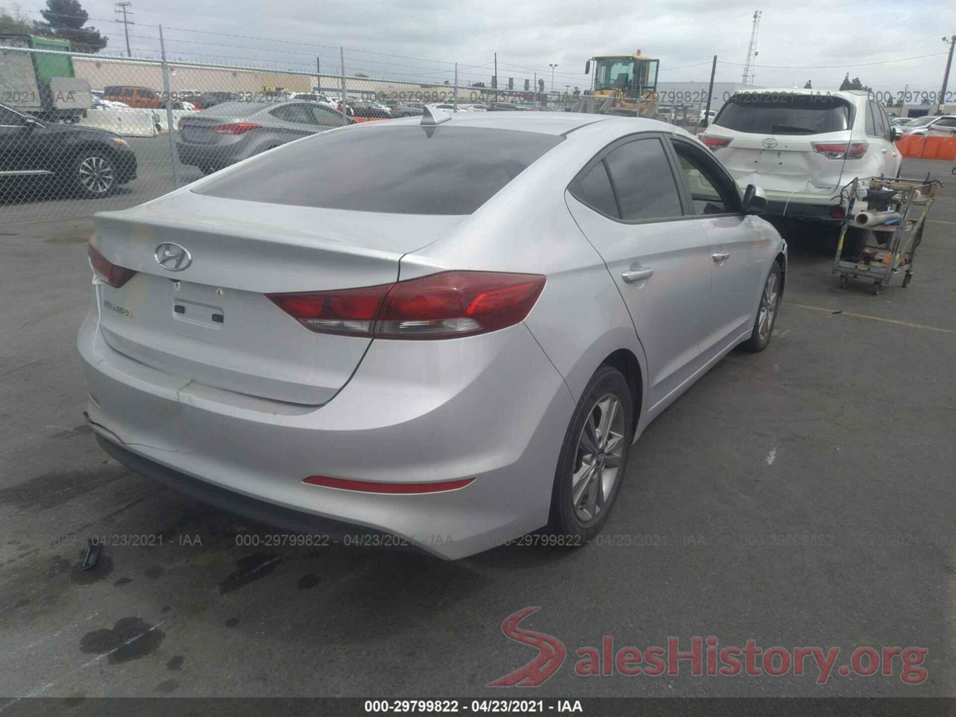 KMHD84LF4JU609521 2018 HYUNDAI ELANTRA