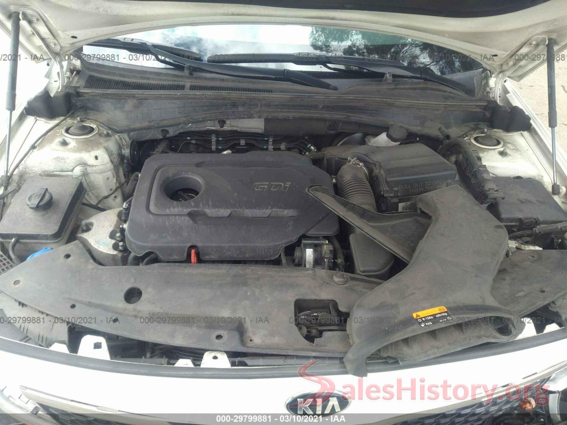 KNAGT4L38G5104586 2016 KIA OPTIMA