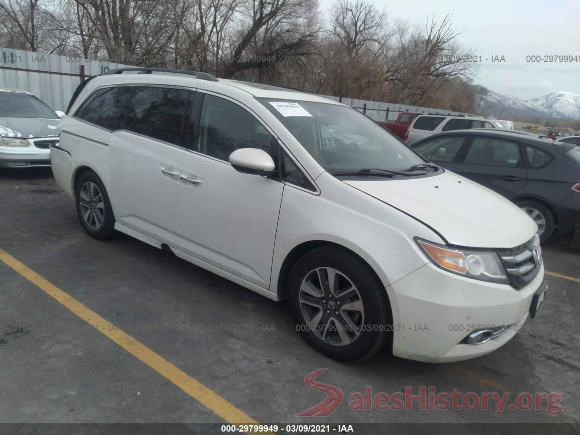 5FNRL5H91GB134641 2016 HONDA ODYSSEY