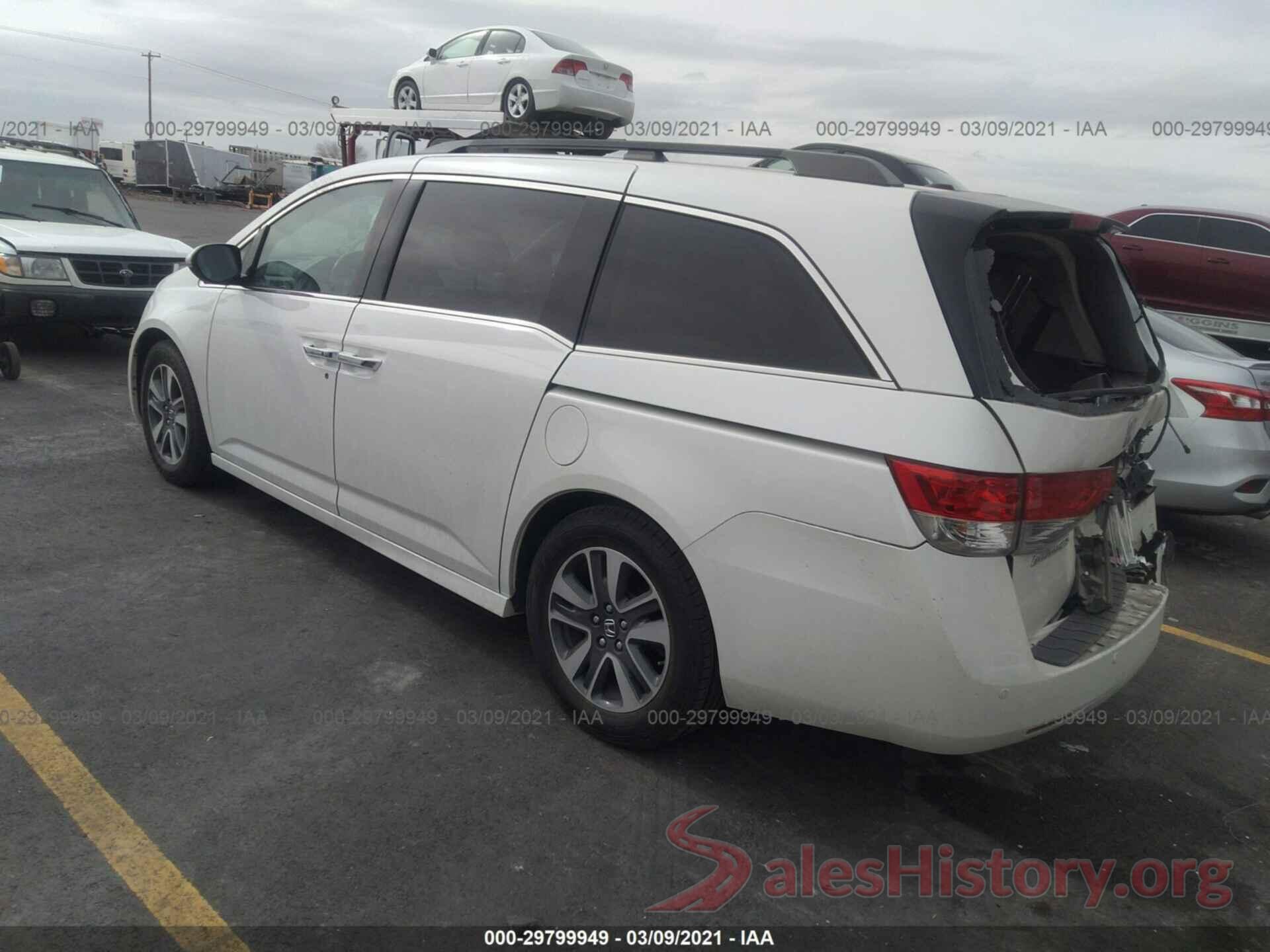 5FNRL5H91GB134641 2016 HONDA ODYSSEY