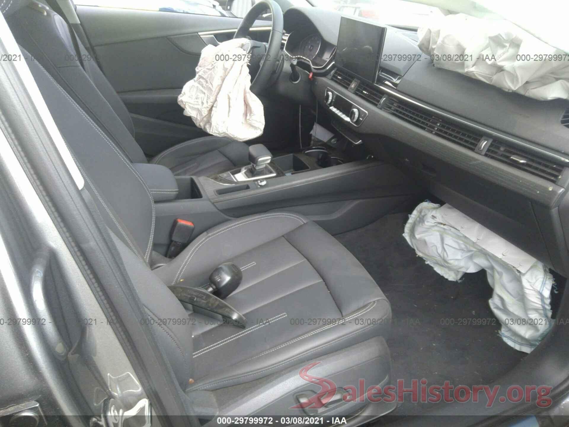 WAUGMAF43LN012912 2020 AUDI A4