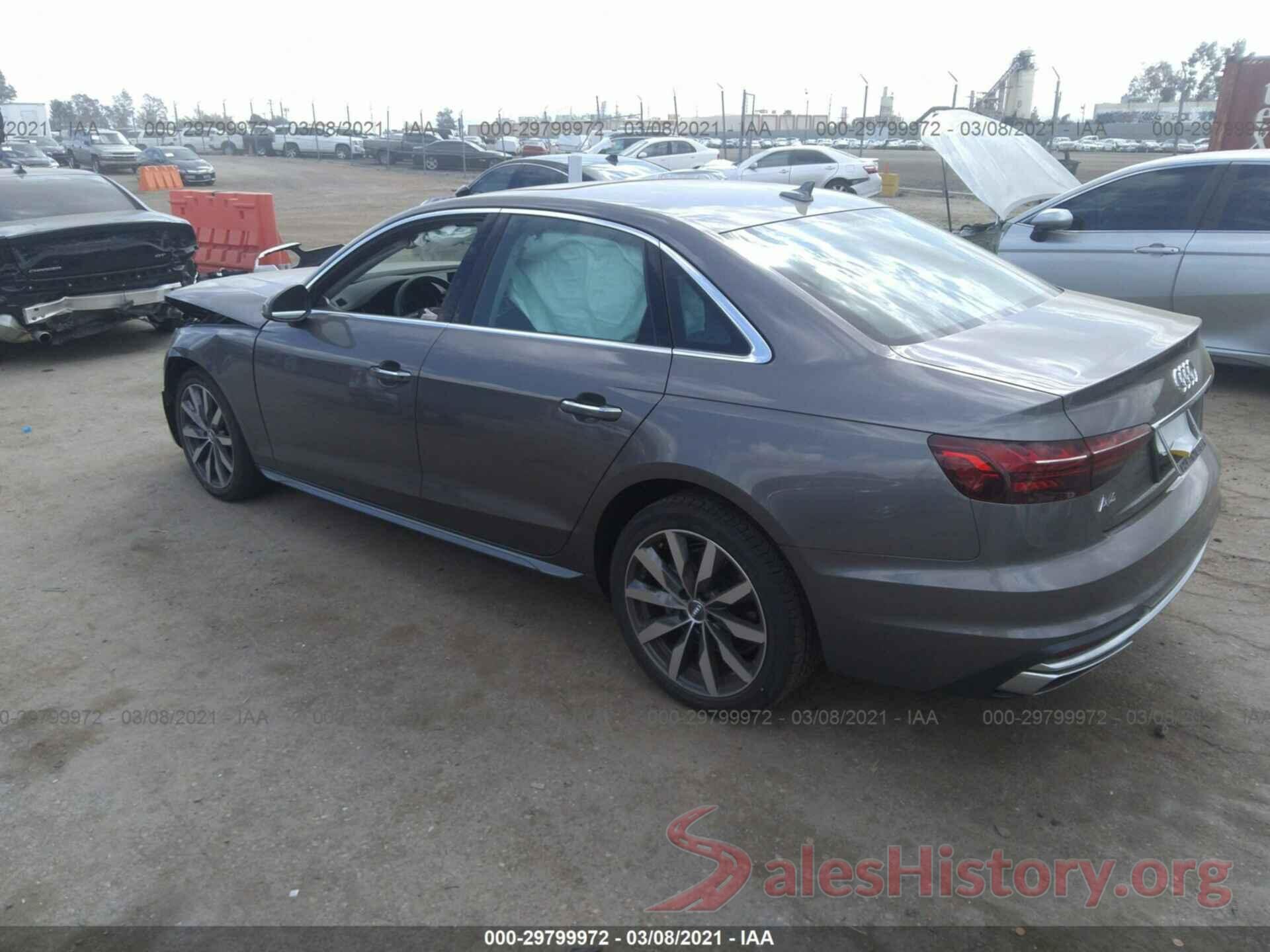 WAUGMAF43LN012912 2020 AUDI A4