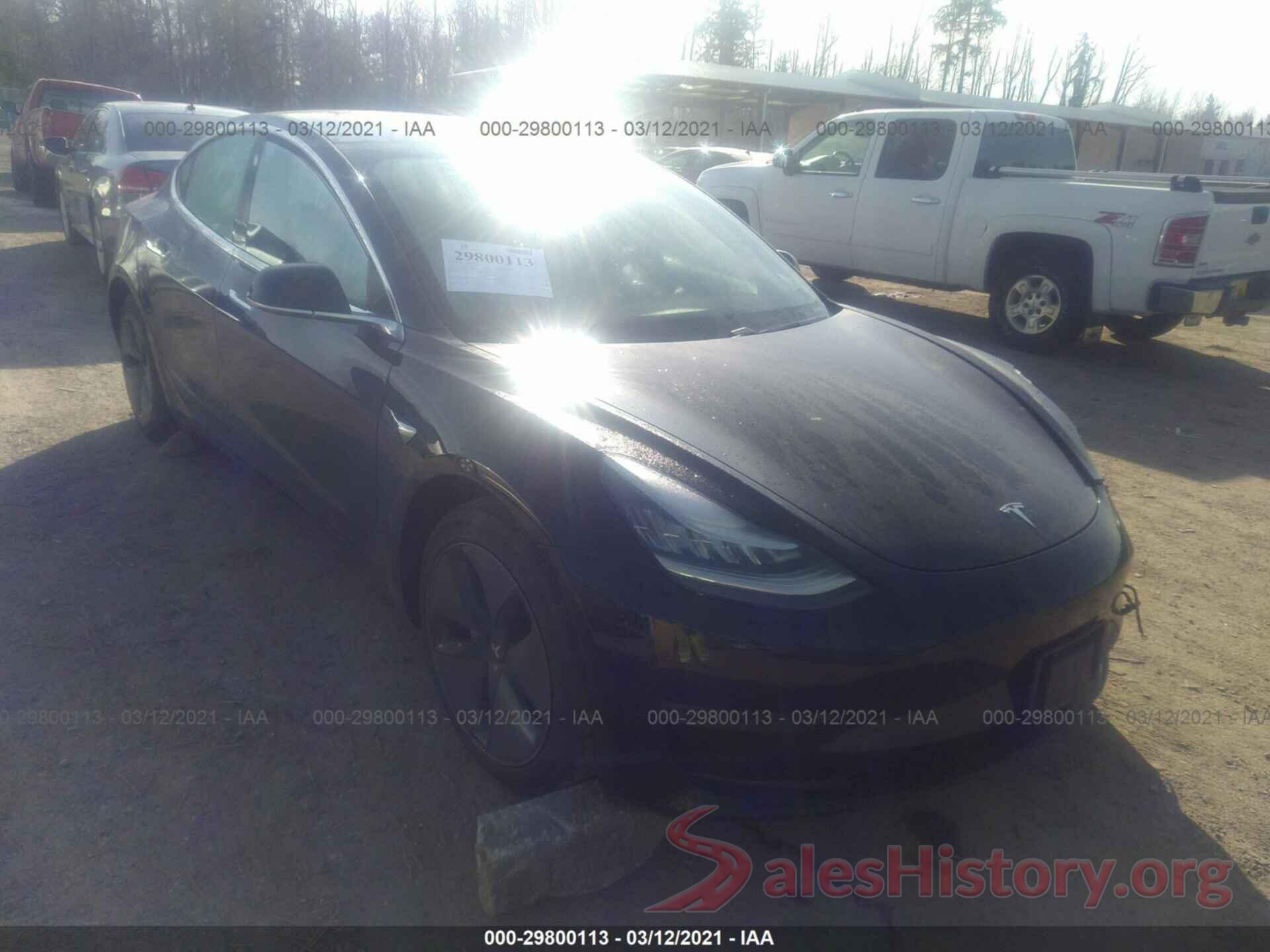 5YJ3E1EB7KF192407 2019 TESLA MODEL 3